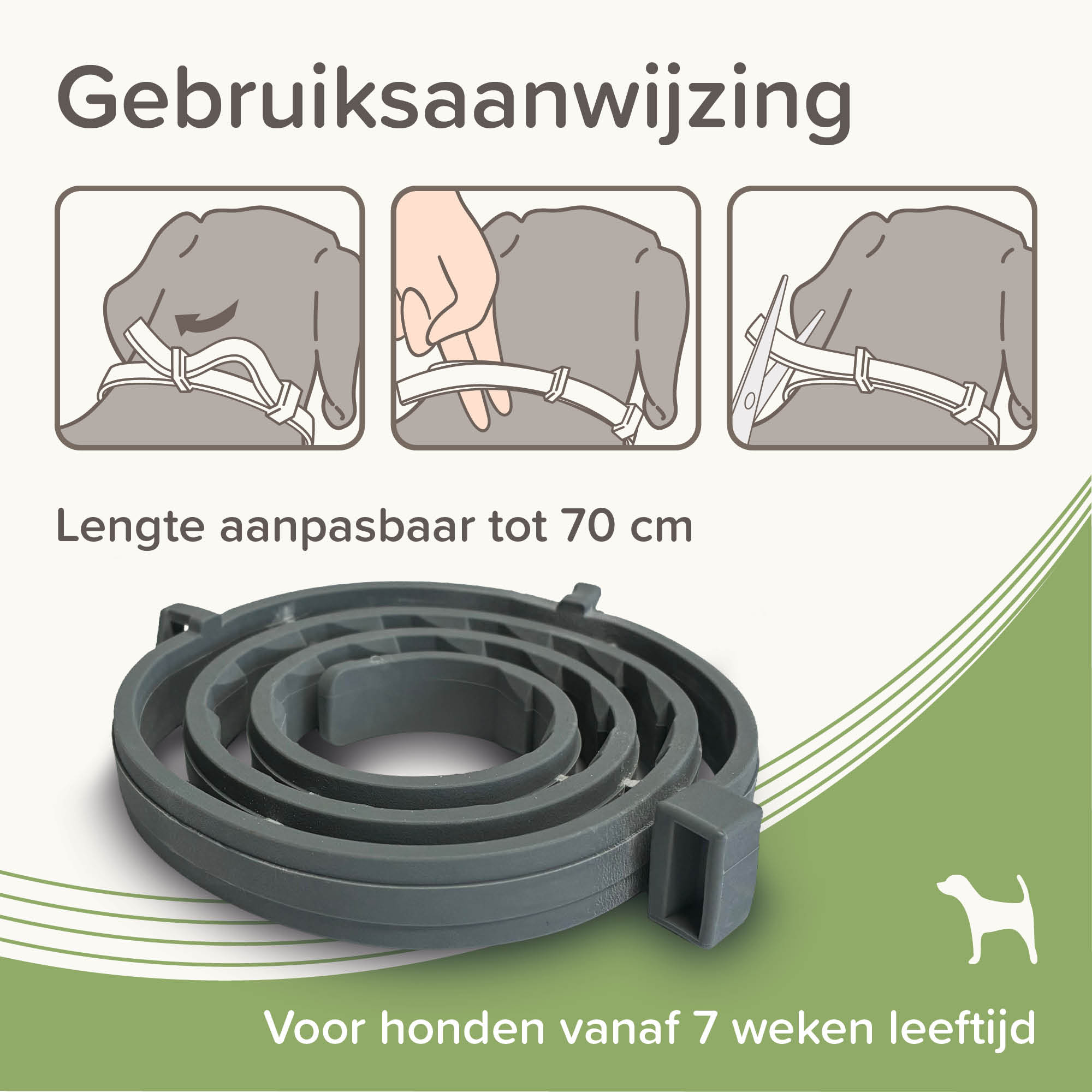 Beaphar Medicinale halsband hond vanaf 8kg 1st