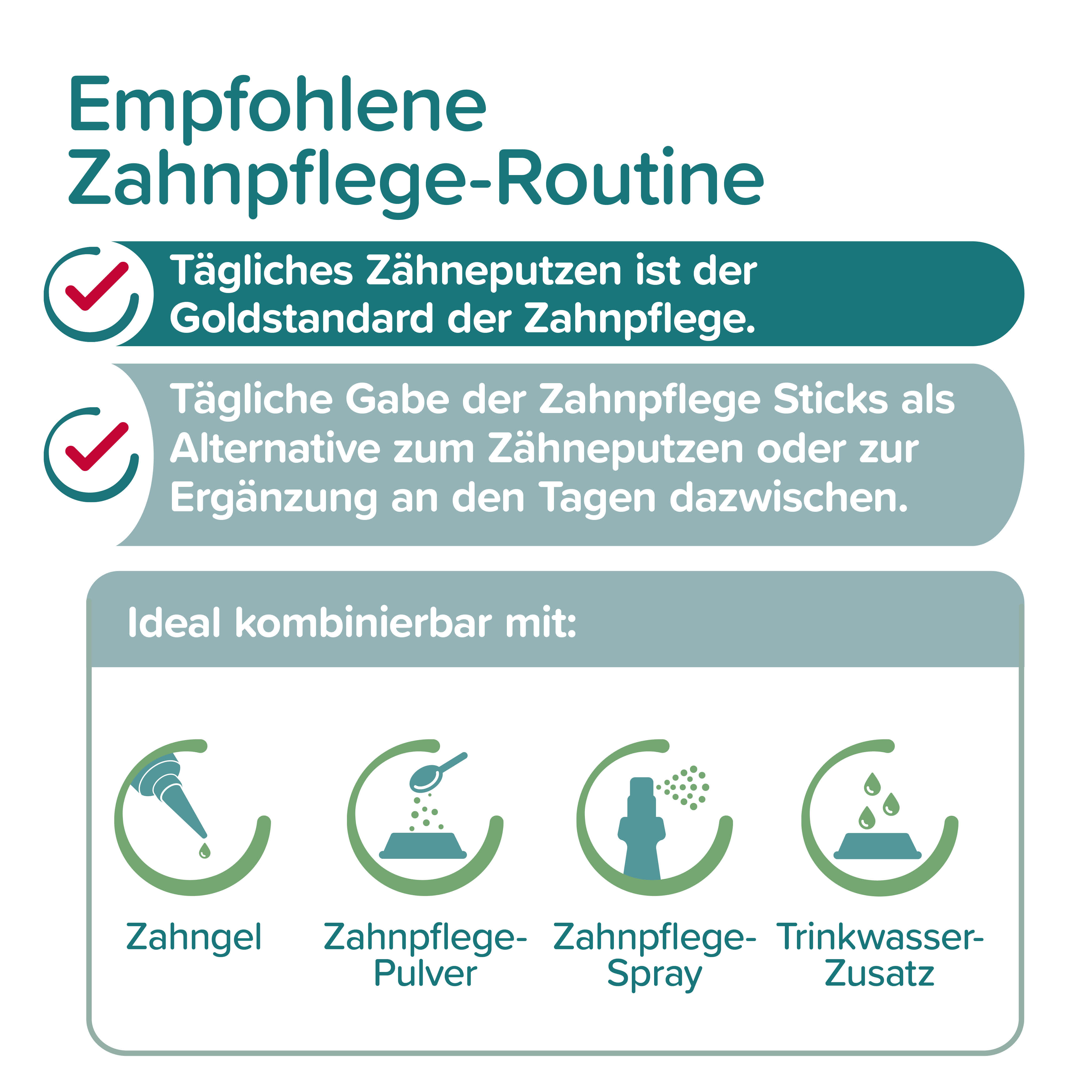 Zahnpflege Sticks, 7 St. / 112g