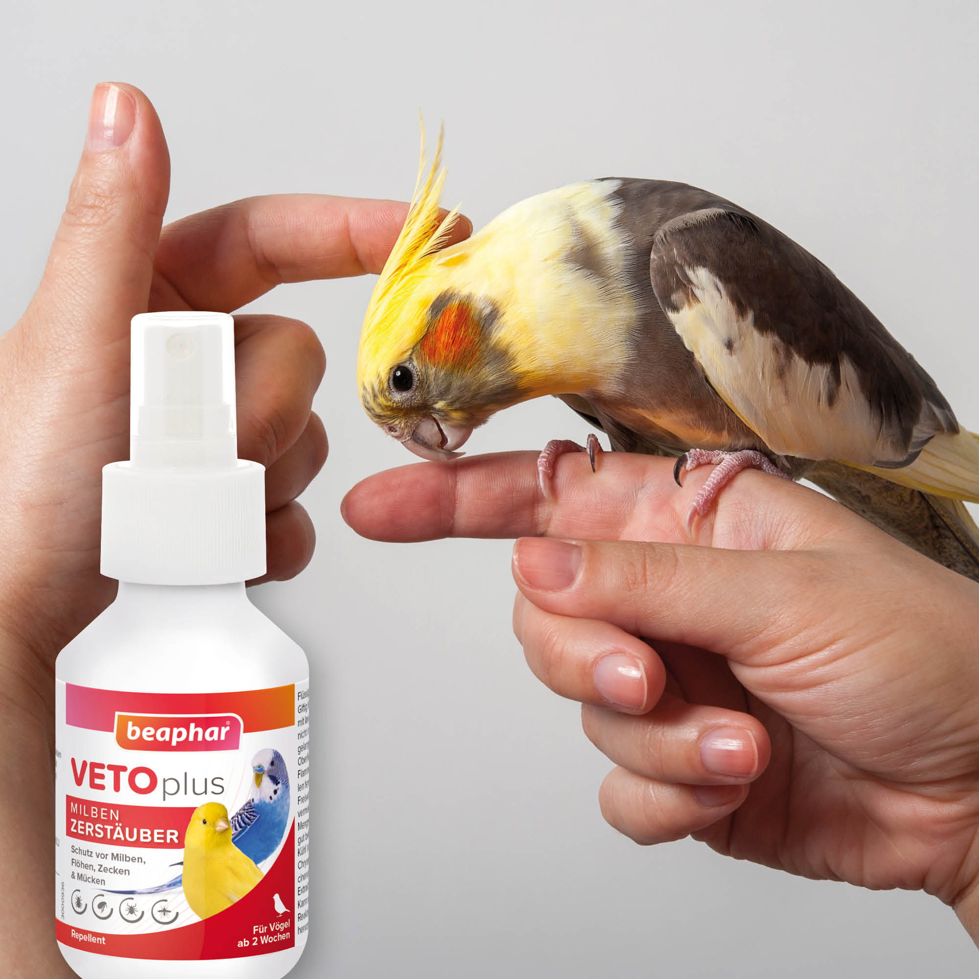 VETOplus Milben-Zerstäuber für Vögel, 100ml