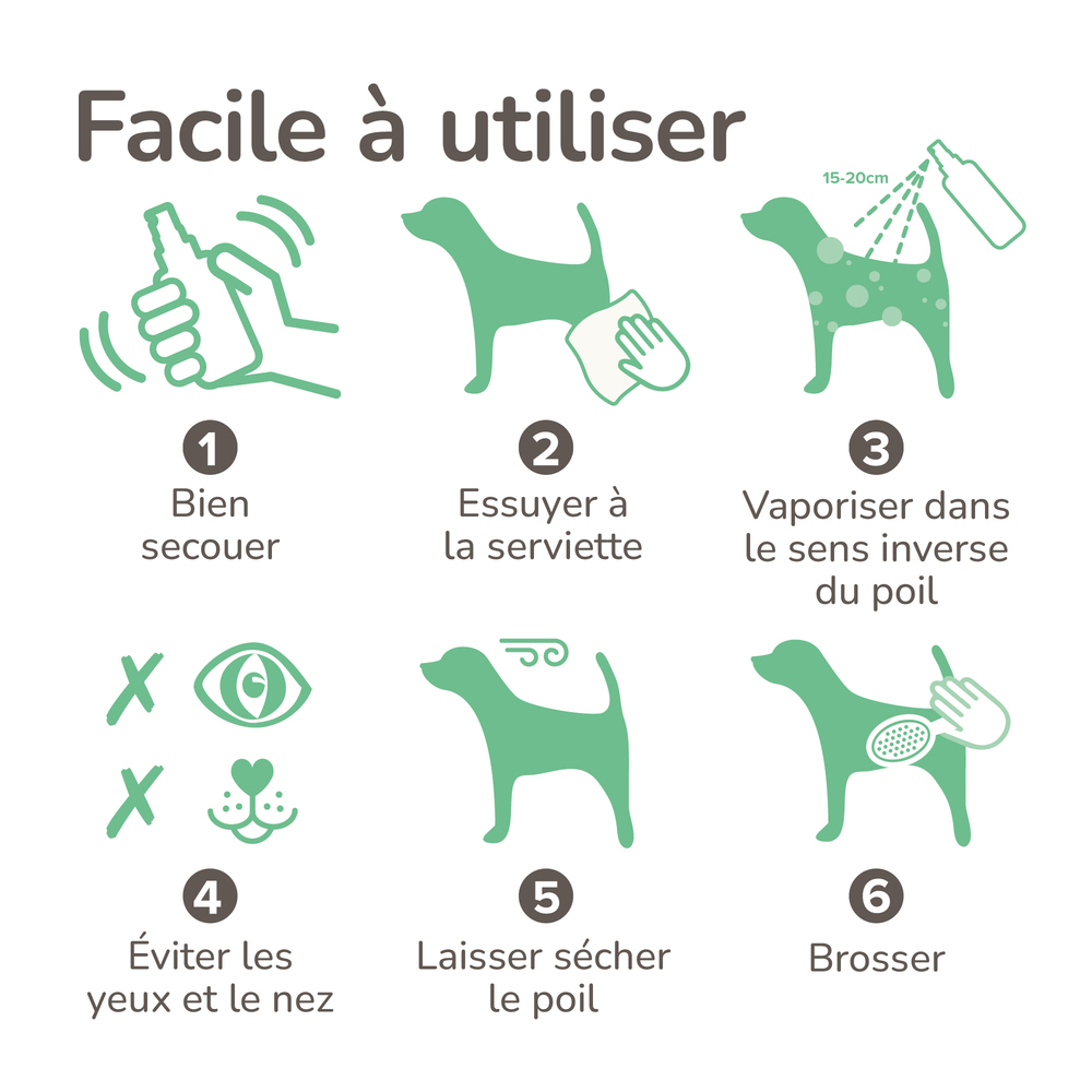 Spray Chien mouillé - 250 ml
