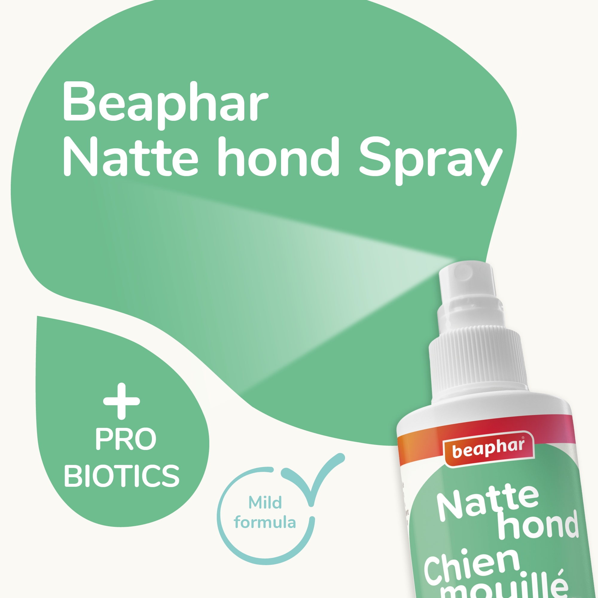 Beaphar Natte Hond Spray 250ml