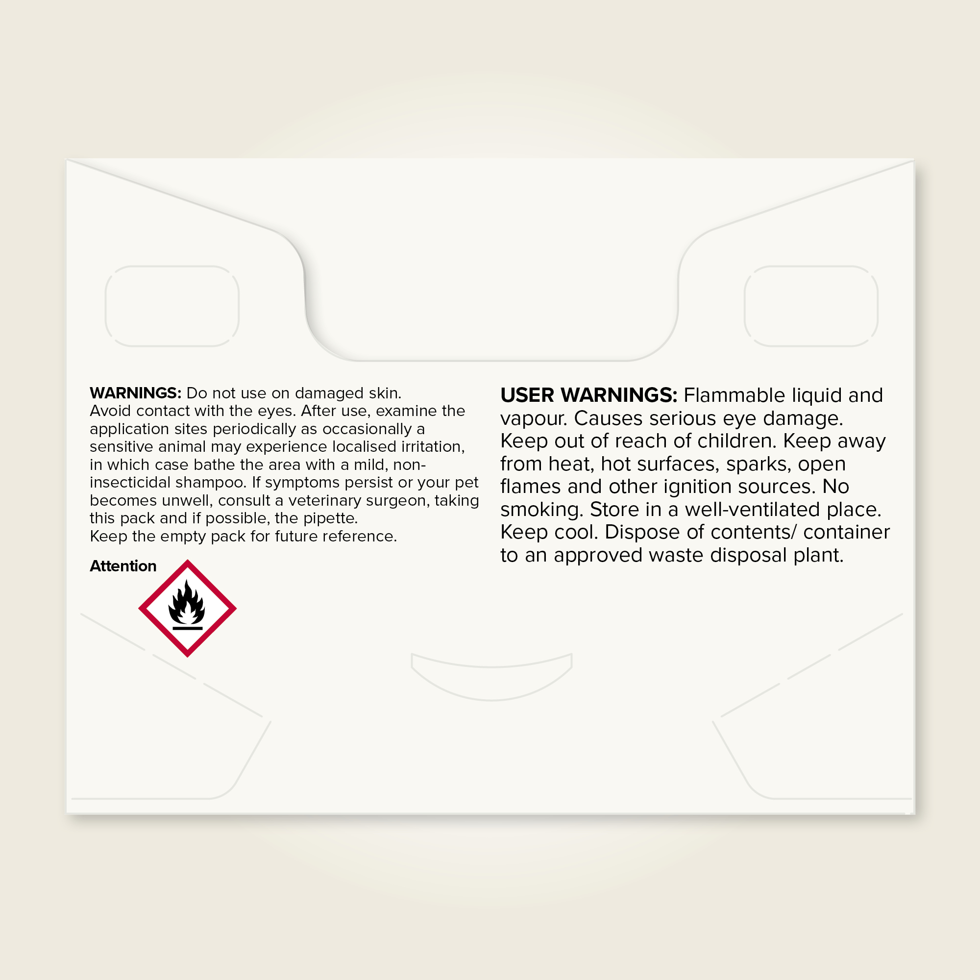 Beaphar Dimethicare Line-On Mite, Flea & Lice Control for Rabbits, Ferrets & Guinea Pigs, 3 pipettes