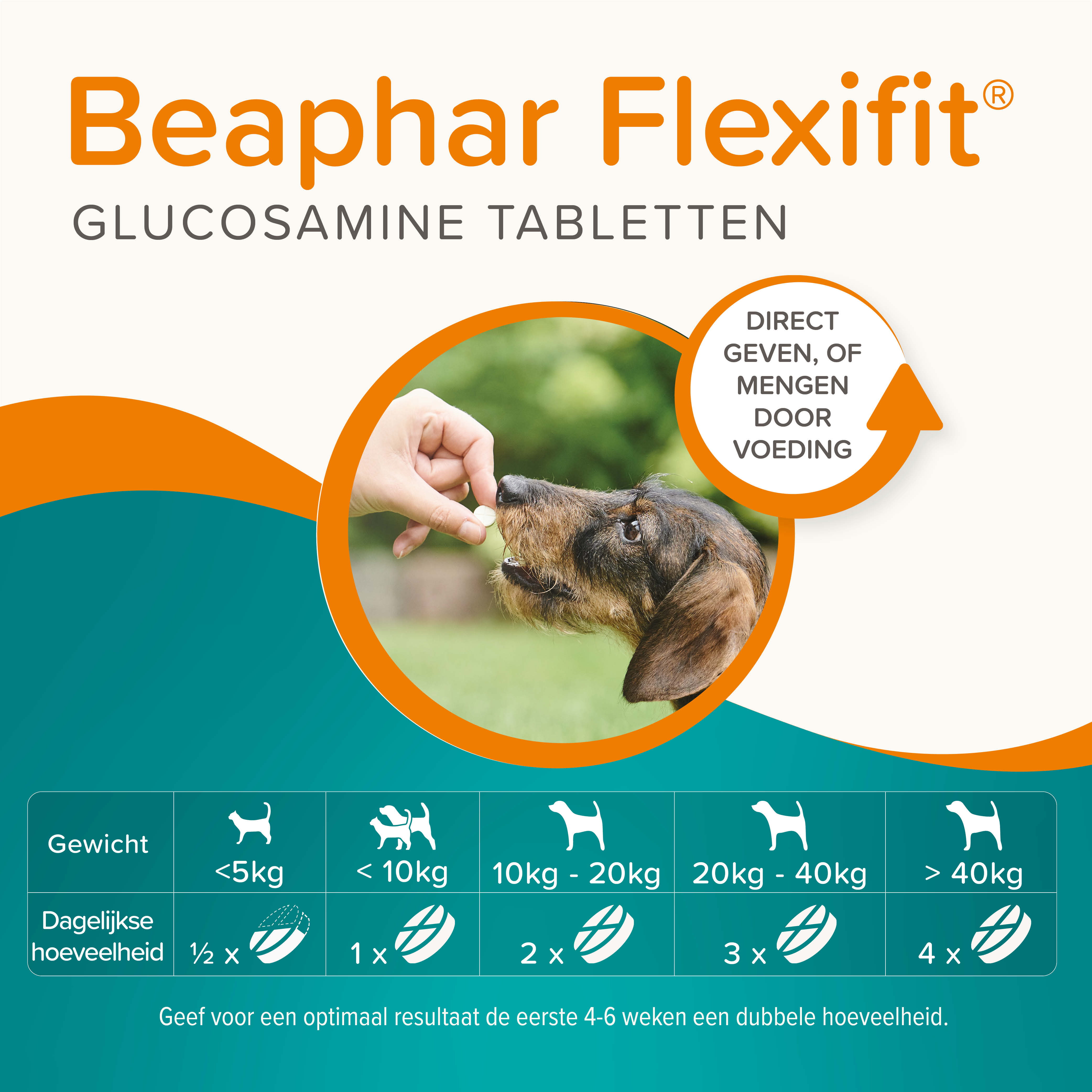 Beaphar Flexifit Glucosamine Tabletten 120 tabl