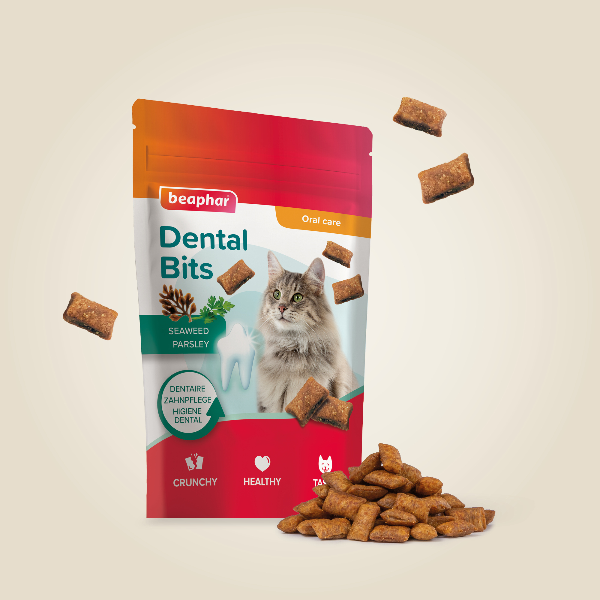 Beaphar Dental Bits Cats 60g