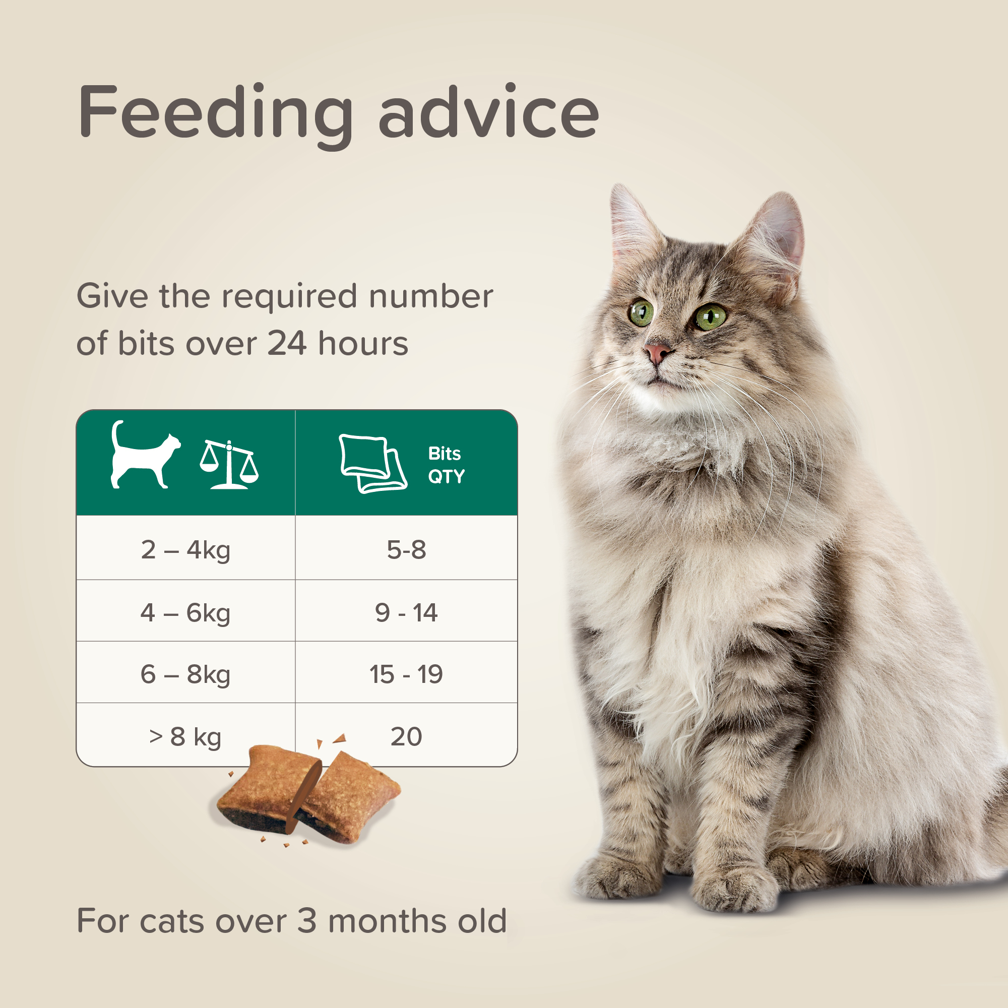 Beaphar Dental Bits Cats 60g