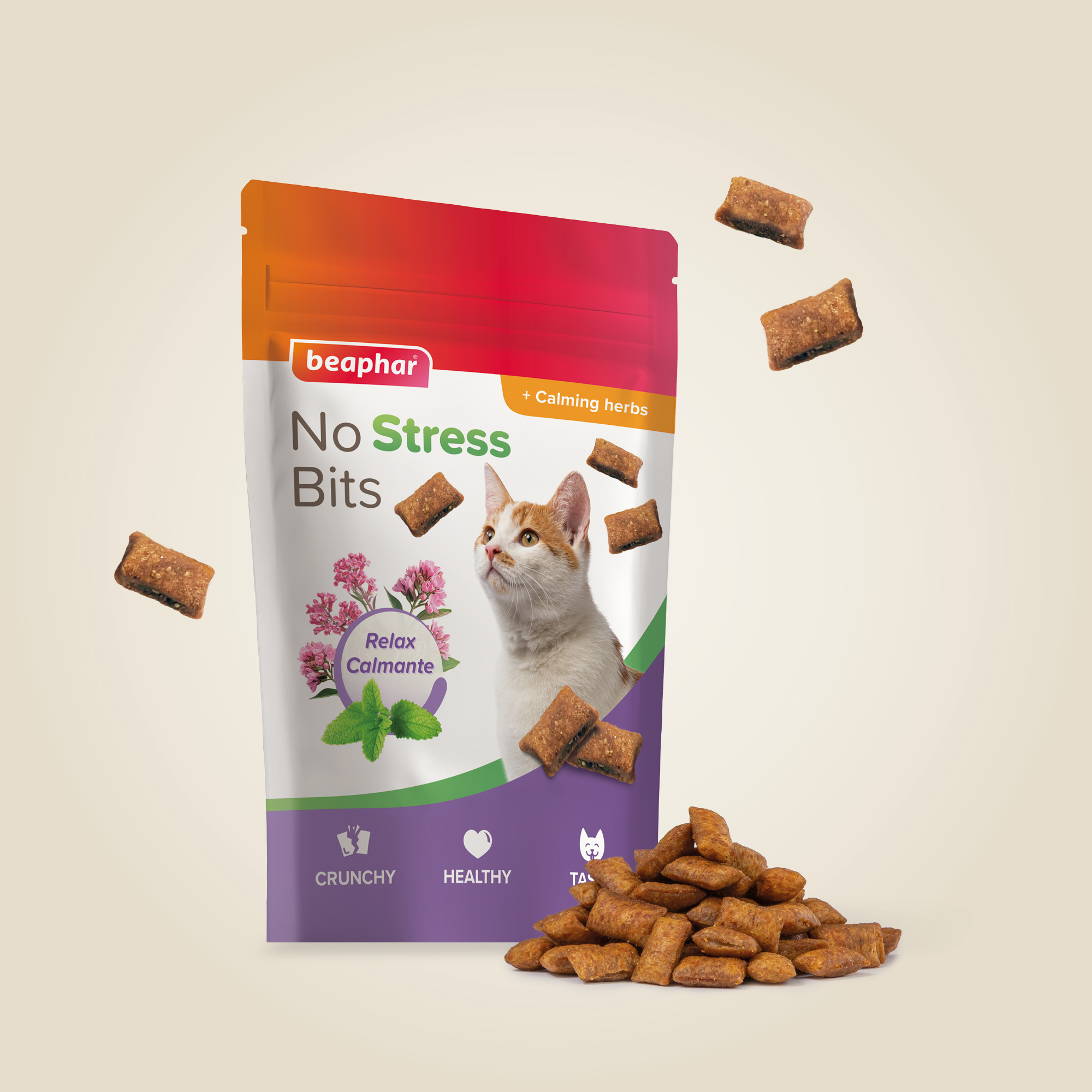 Beaphar No Stress Bits Cat 60g