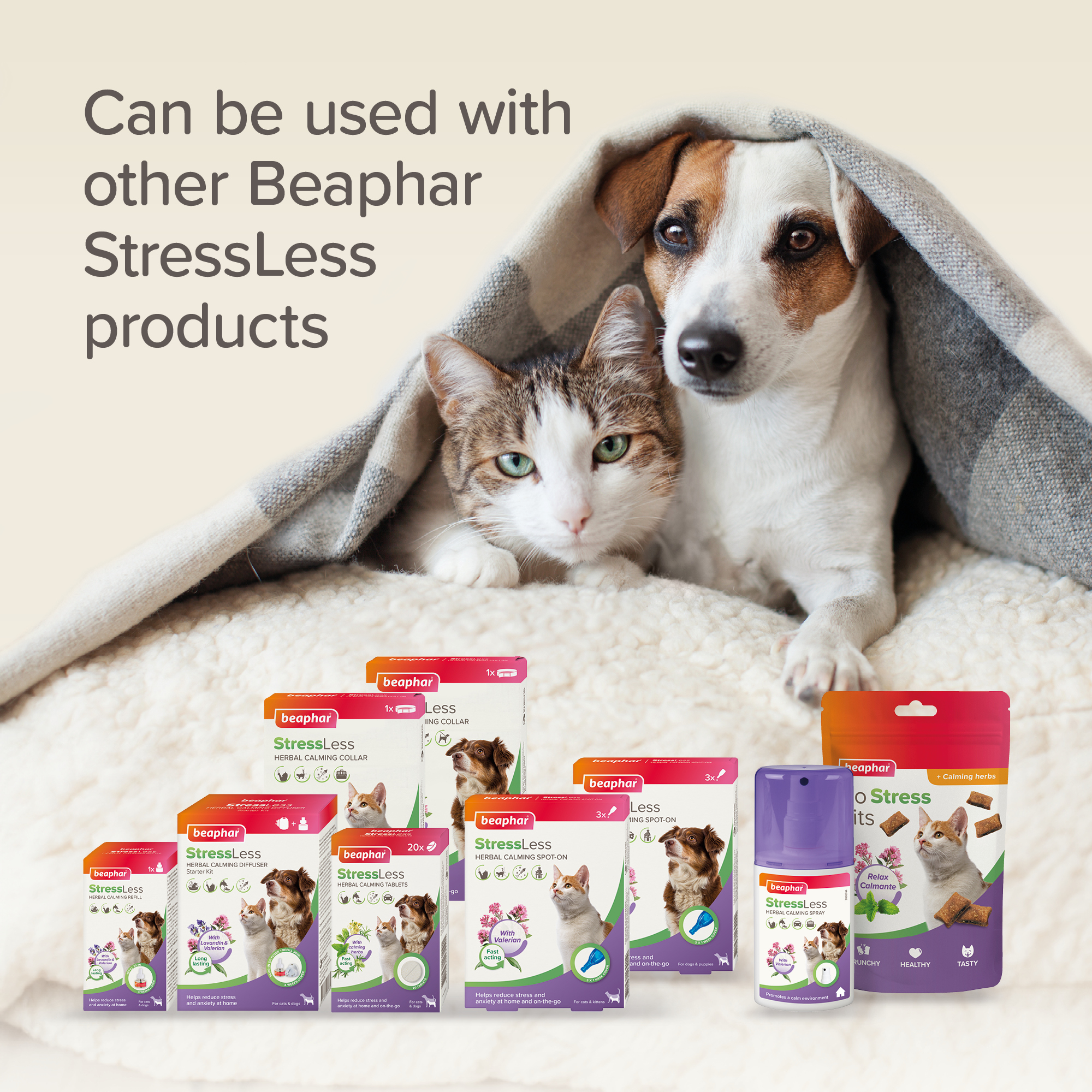 Beaphar No Stress Bits Cat 60g