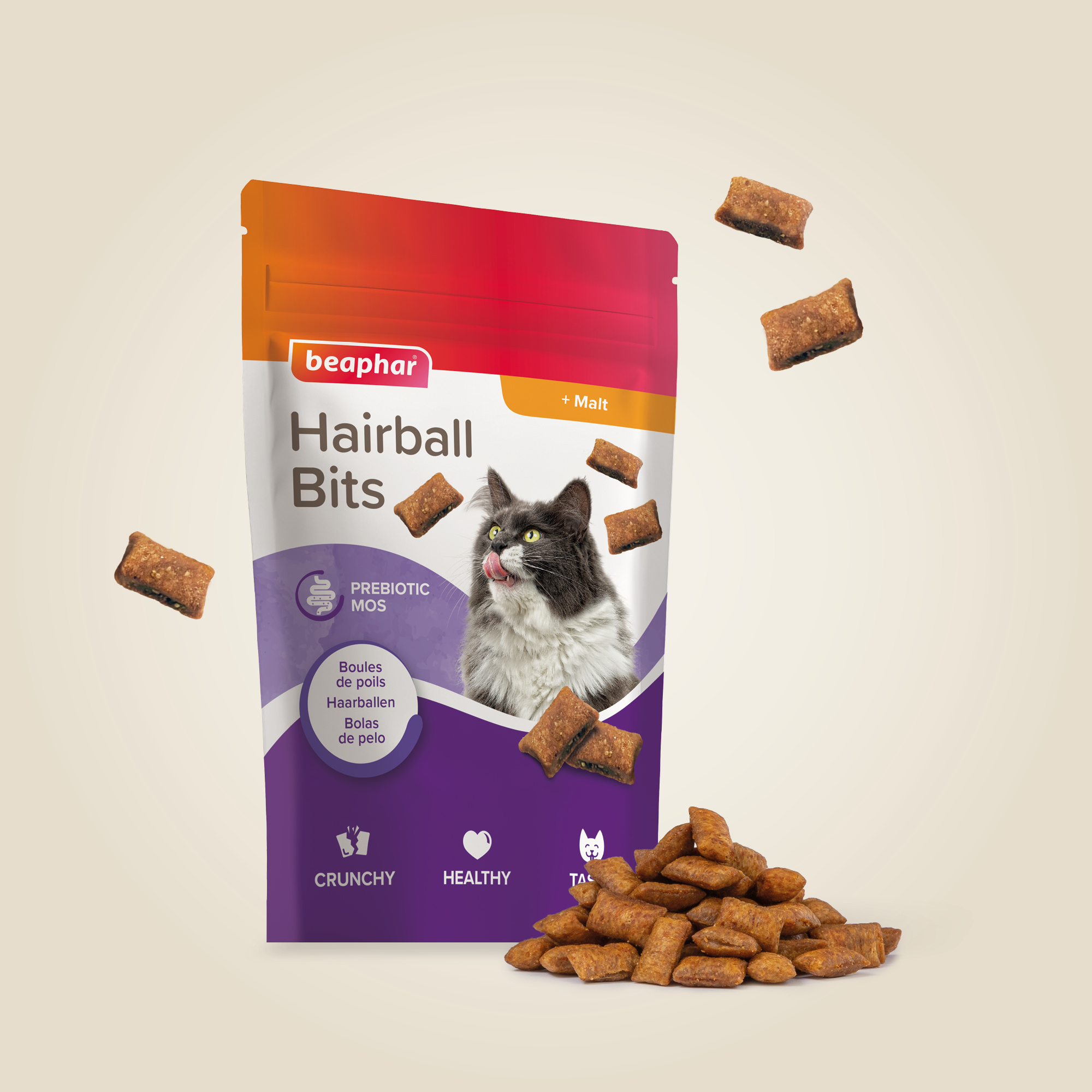 Beaphar Hairball Bits Cat 60g