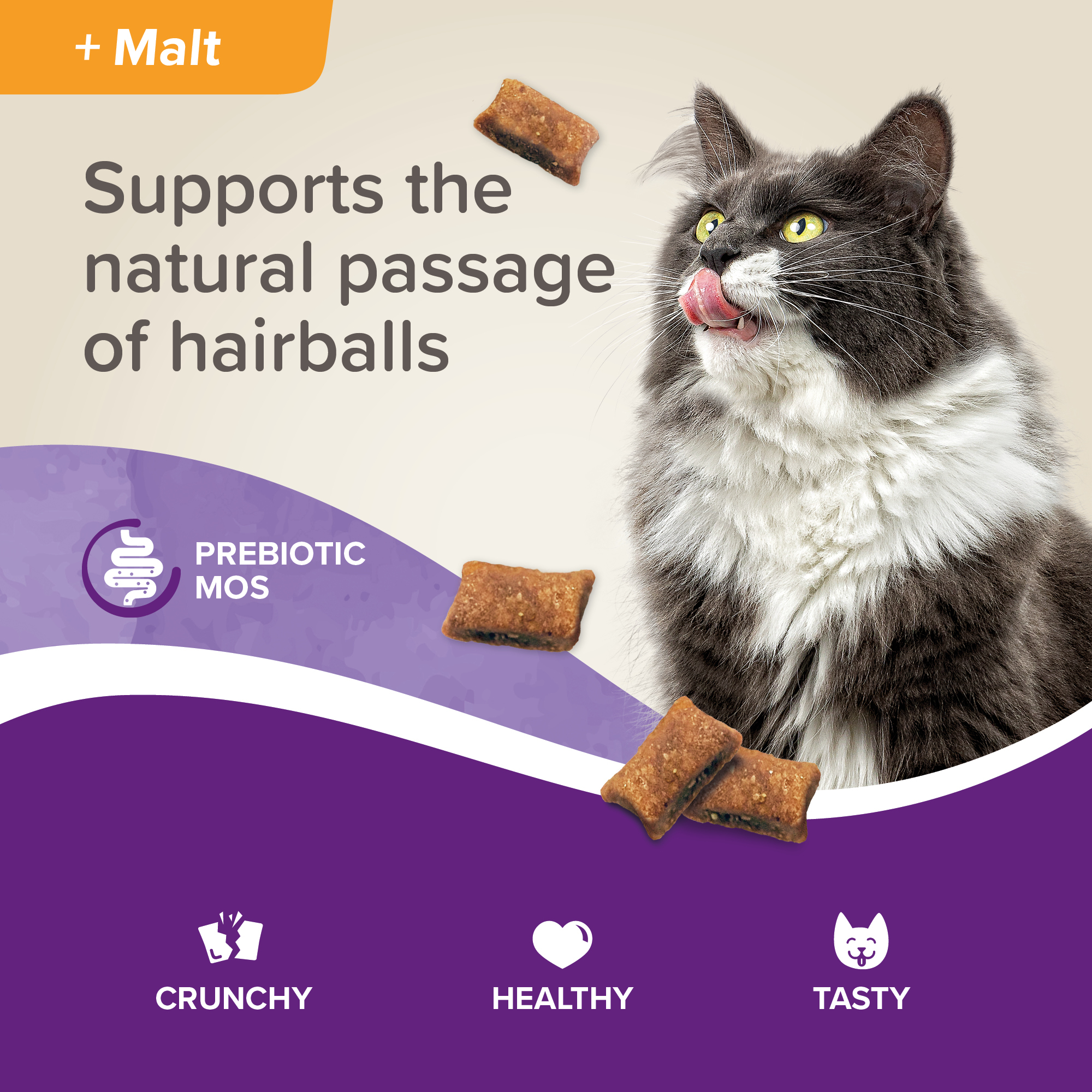 Beaphar Hairball Bits Cat 60g