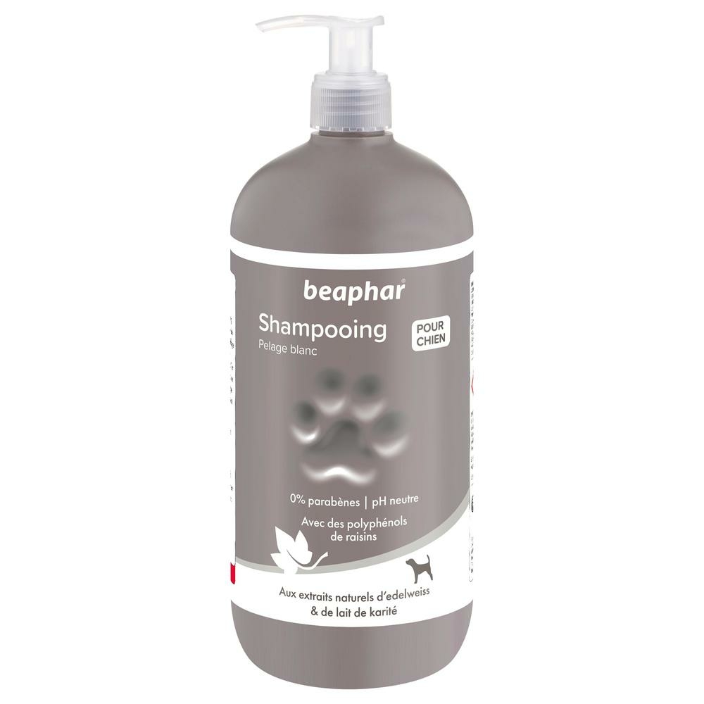 Shampooing premium Empreinte - Pour pelage blanc extraits naturels d’edelweiss & de lait de karité - 750 ml
