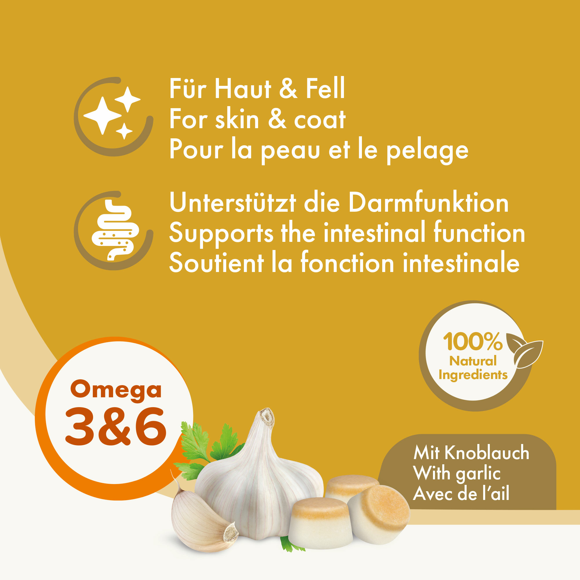 'Bonbons' mit Knoblauch, 245g