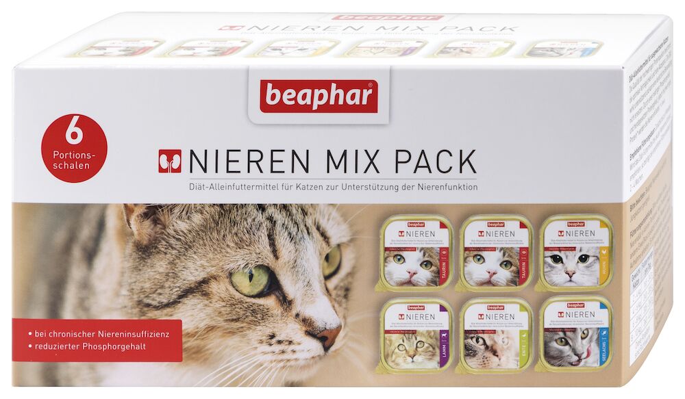 NIEREN MIX PACK 6x100G - dieta dla kotów