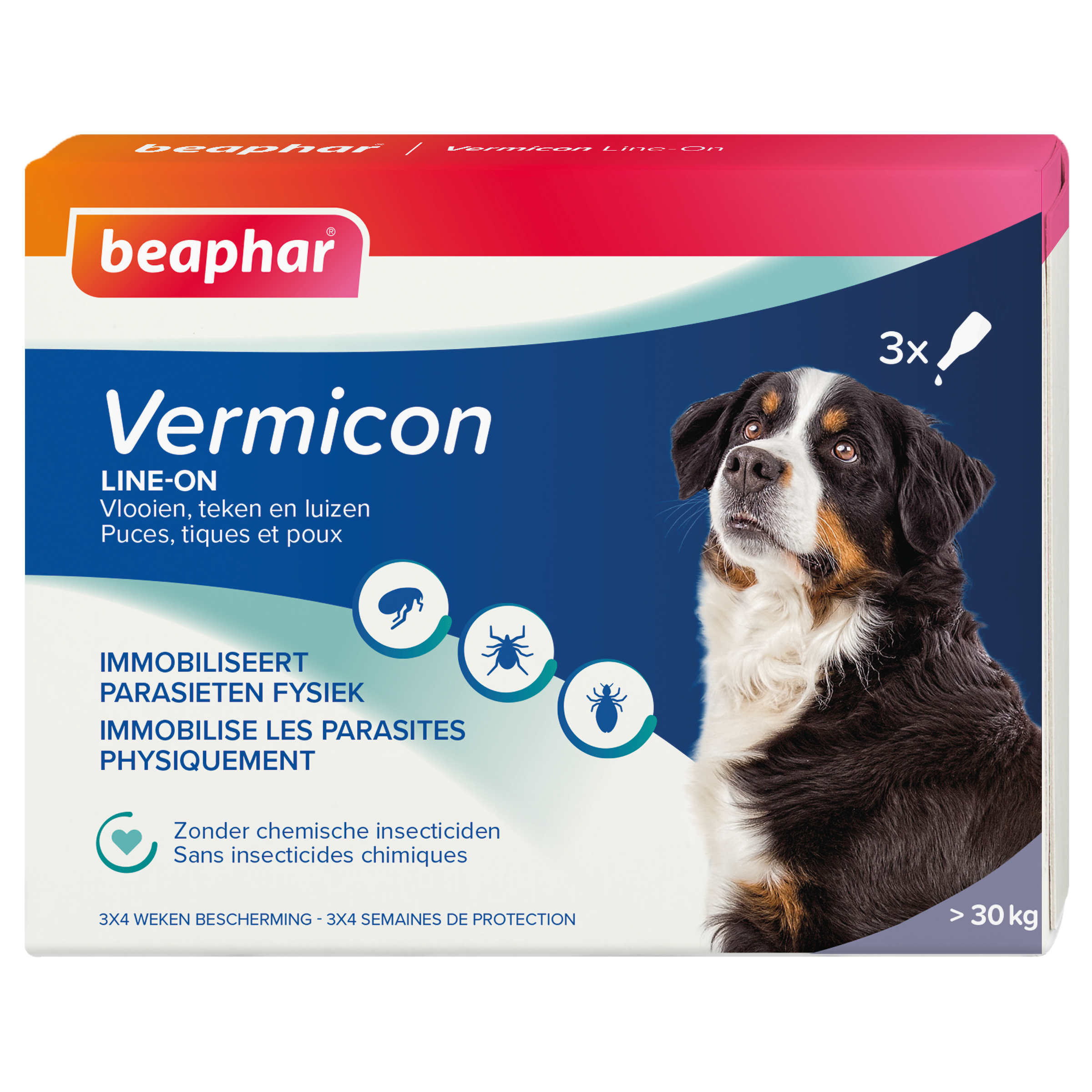 Vermicon Line-On Grote Hond 3x4,5ml