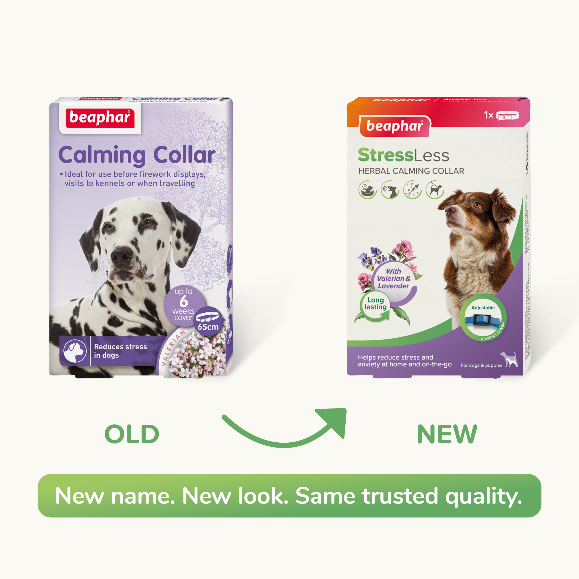 Beaphar StressLess Herbal Calming Collar Dog