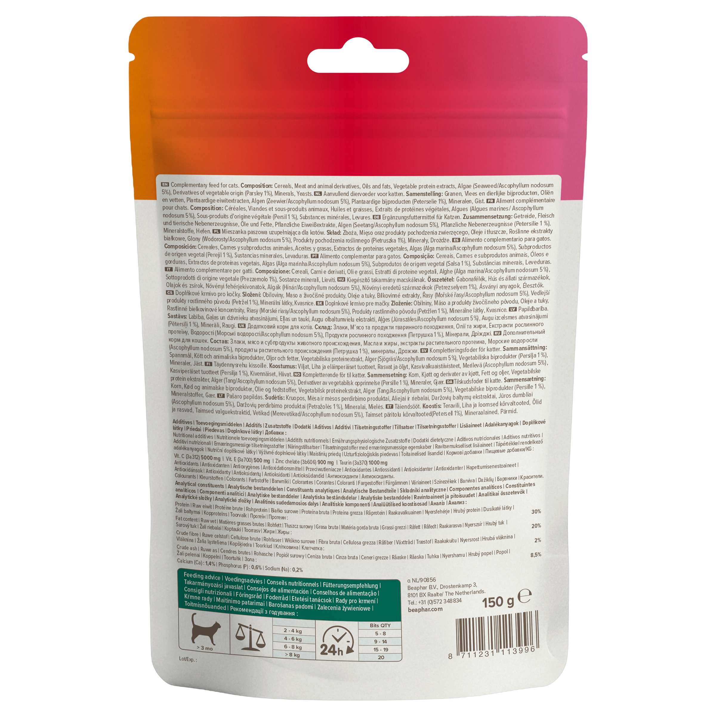 Beaphar Dental Bits Cats 150g