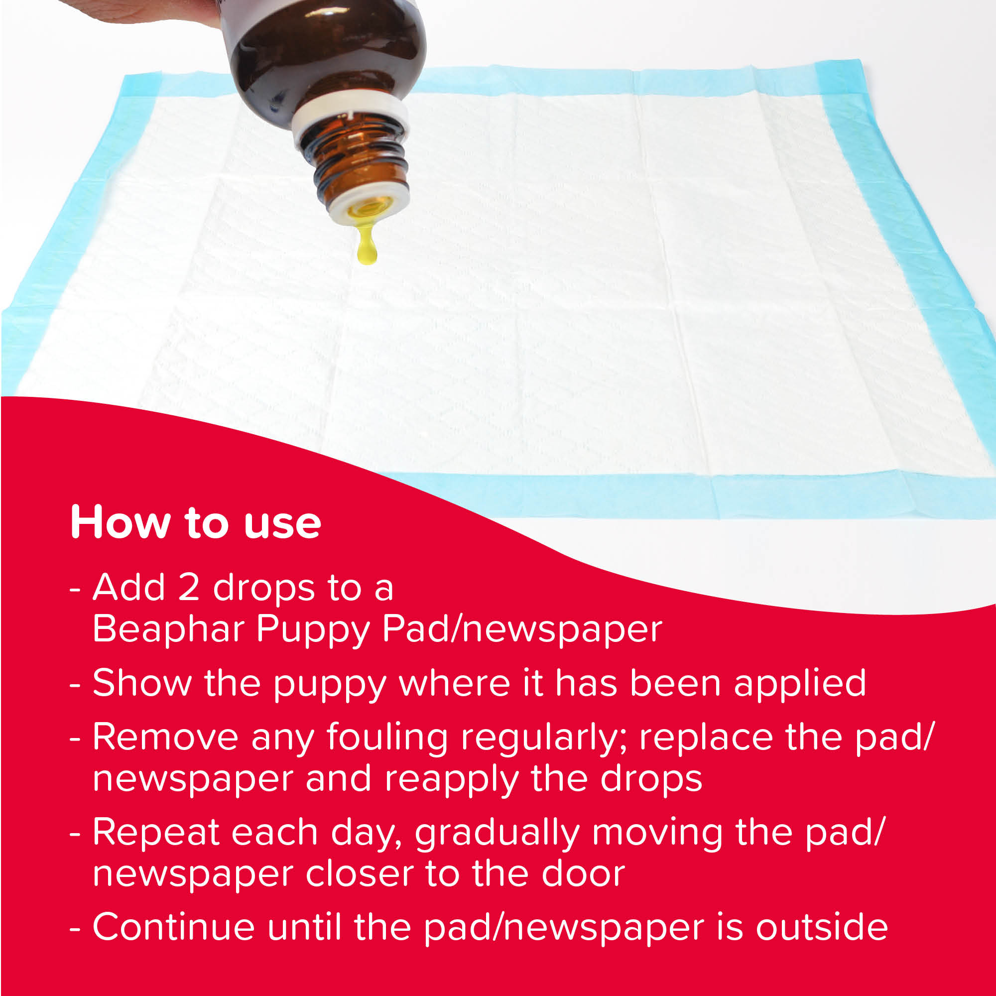 Beaphar Puppy Toilet Trainer for Puppies & Kittens, 20ml