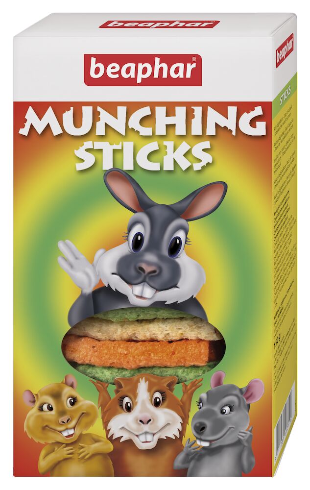 Beaphar Munching Sticks Snacks para Roedores - 150g