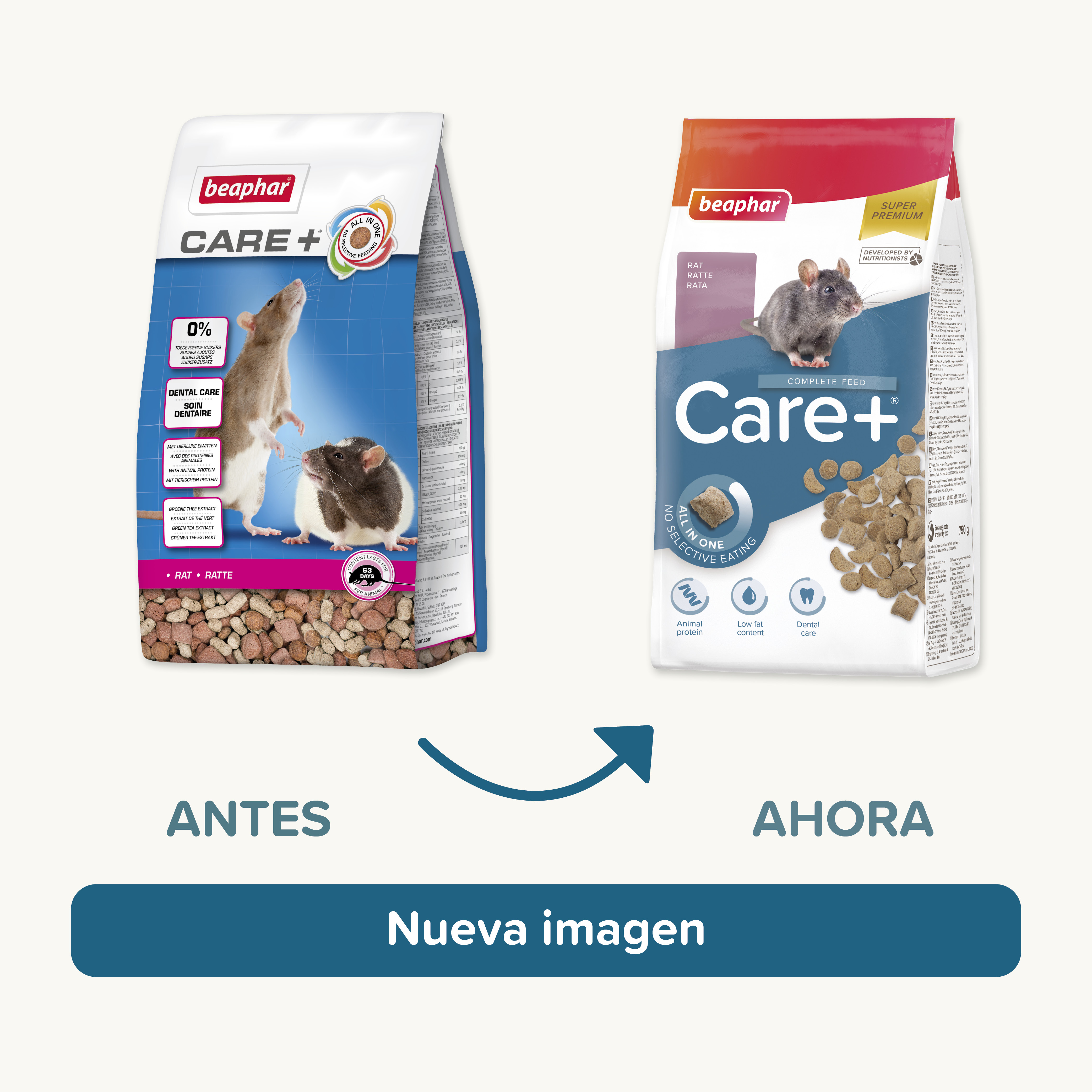 Beaphar Care+ Rata - 750g