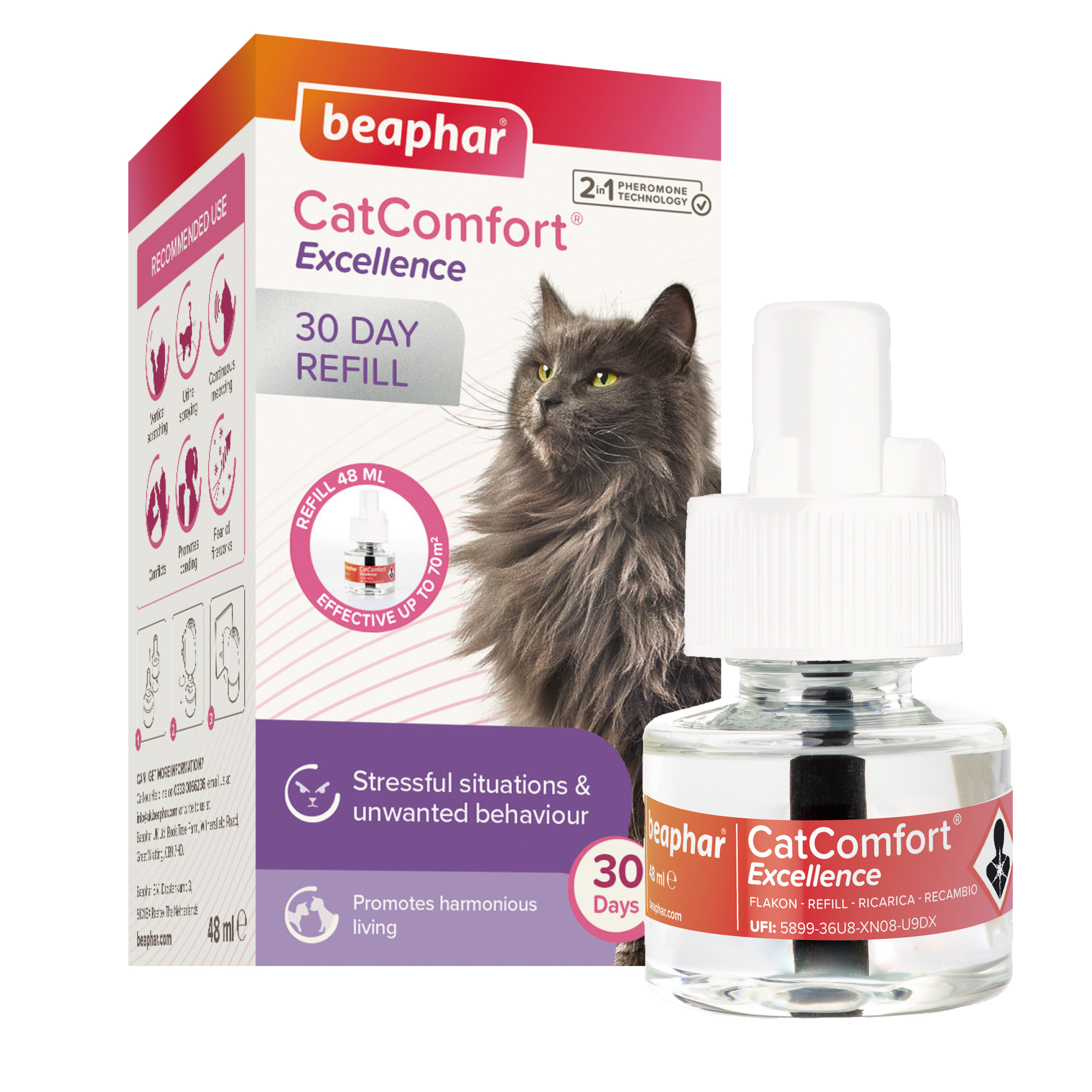 Beaphar CatComfort® Excellence Calming Diffuser Refill
