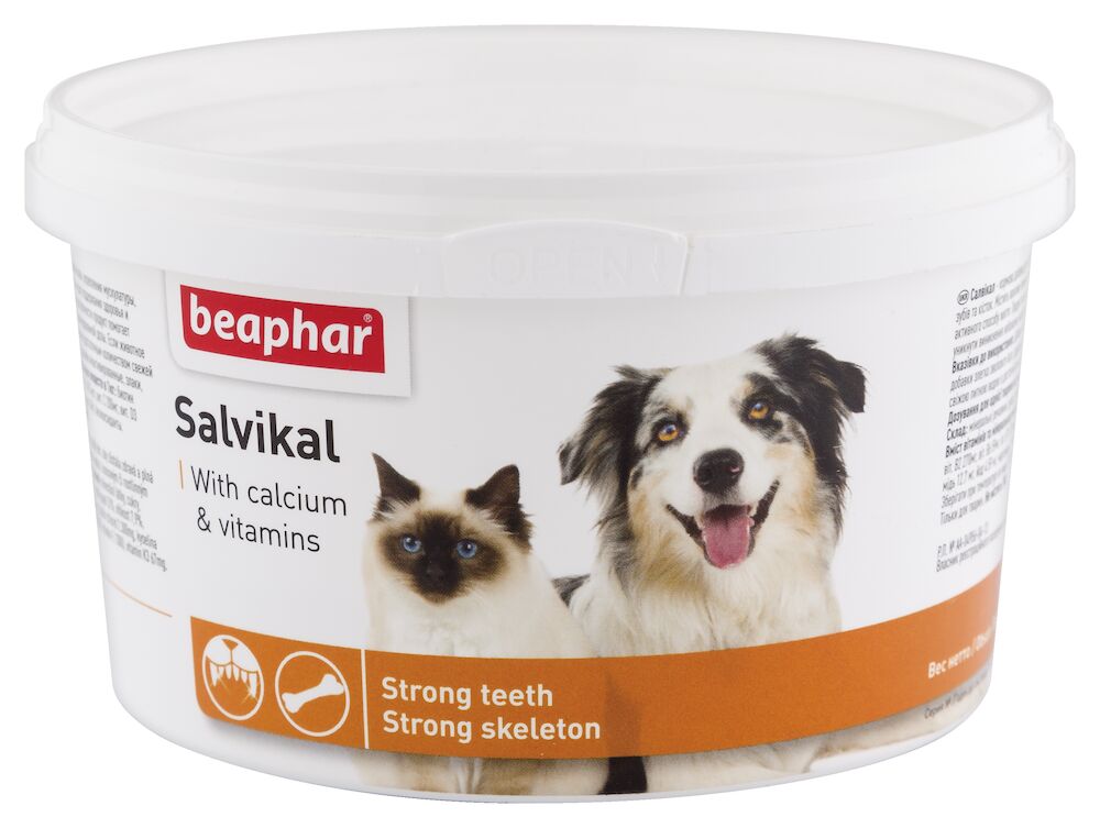 Doplňek stravy s vápníkem Beaphar Salvikal