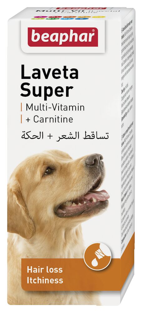 LAVETA SUPER DOG 50ML - preparat poprawiający kondycję sierści dla psów