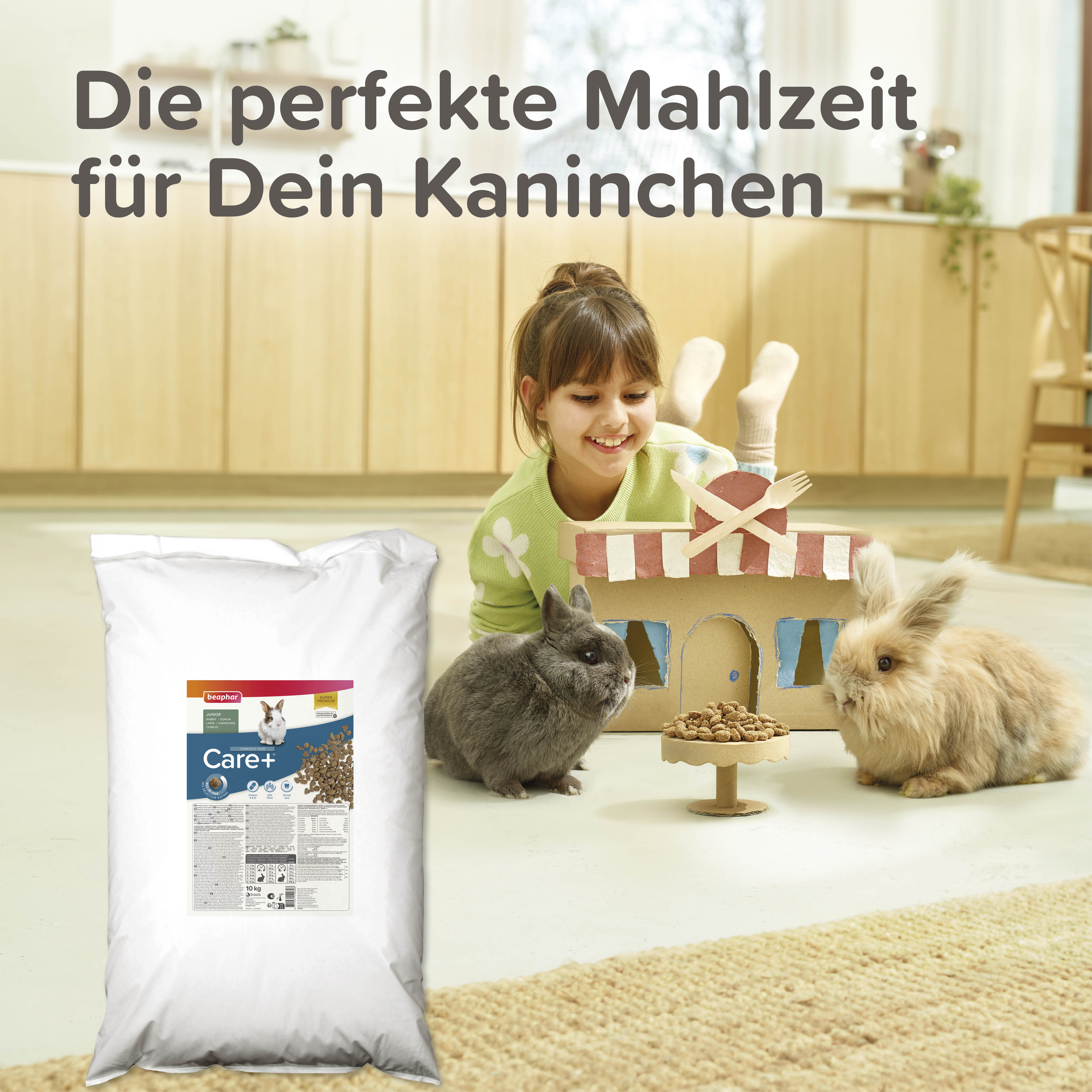 Care+ Kaninchen Junior - 10kg