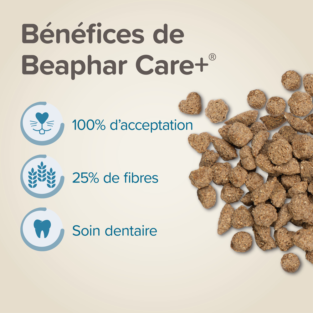 Care +, Alimentation extrudée super premium, Lapin - 5 kg