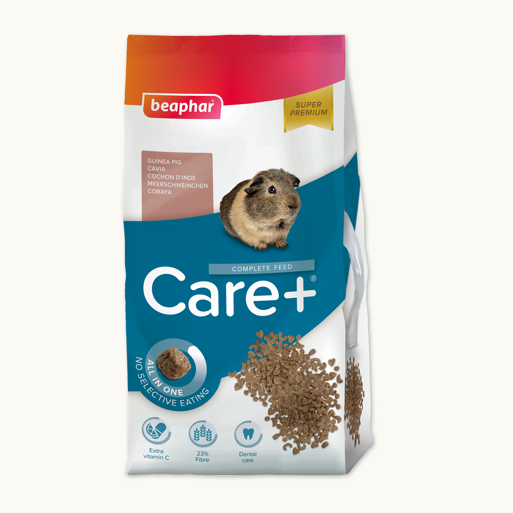 Care +, Alimentation extrudée super premium, Cochon d’Inde - 5 kg