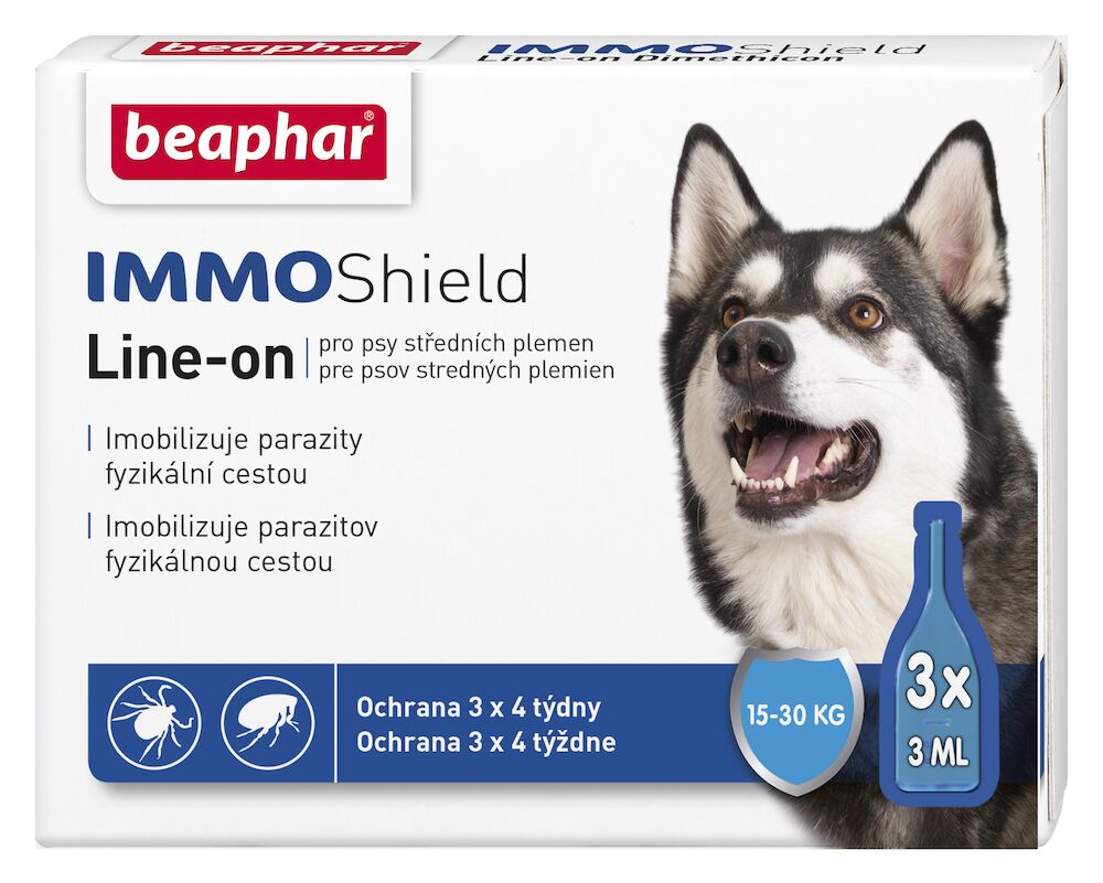 Immo Shield Line-on pro psy středních plemen
