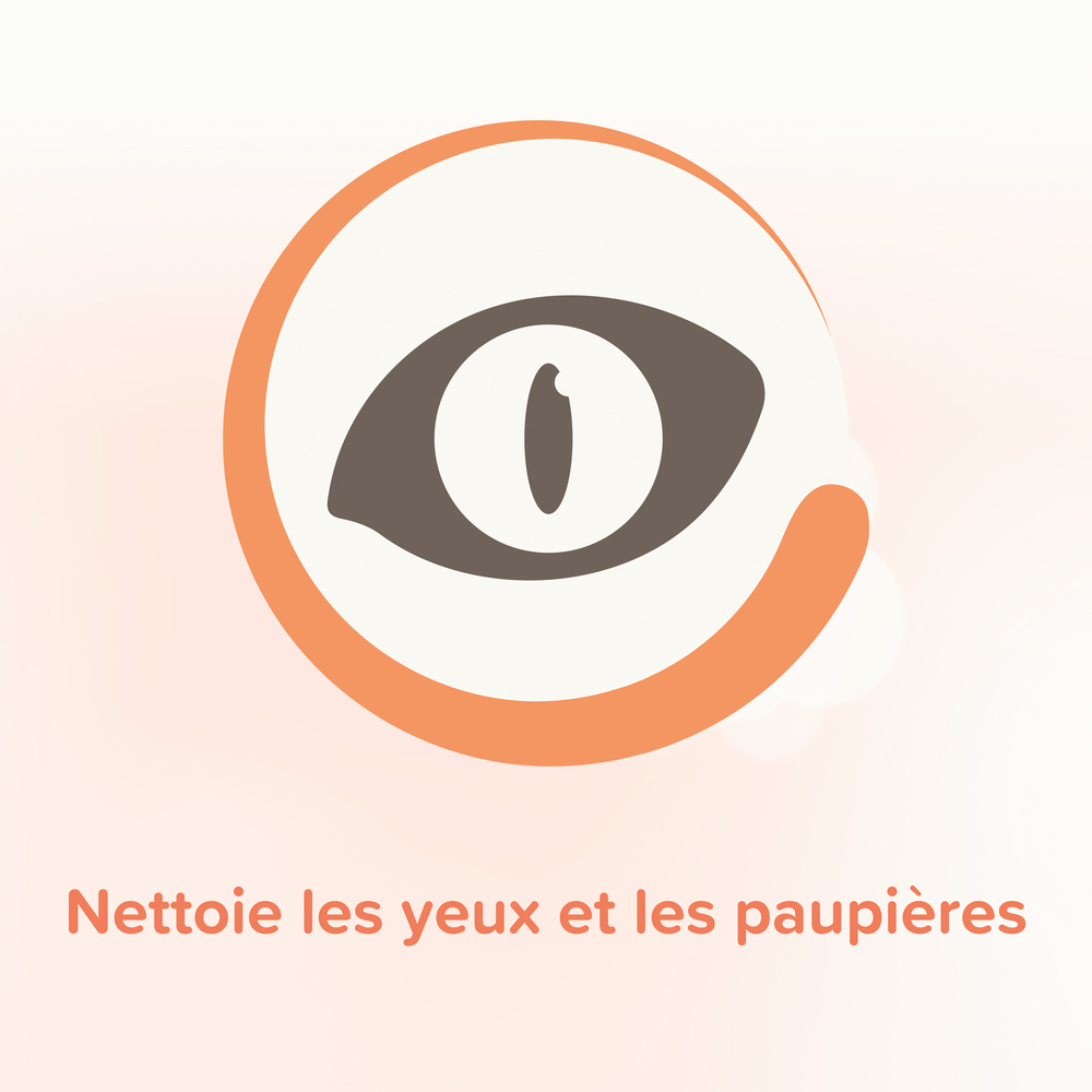 Lotion nettoyante pour les yeux pour chien et chat - 50 ml