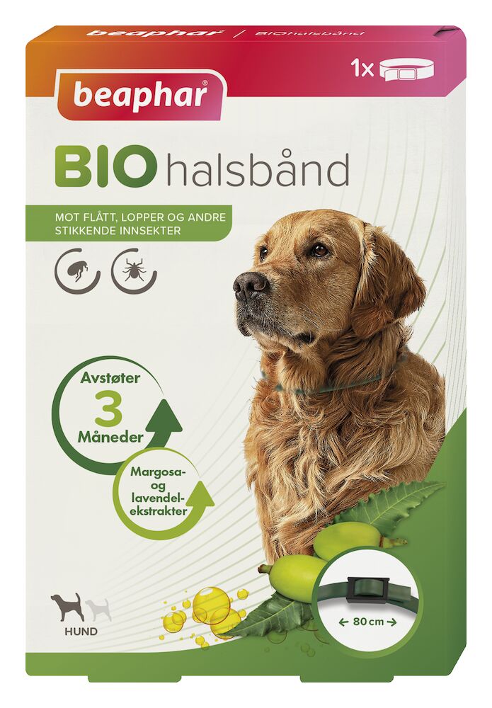 Beaphar Bio koiran kaulapanta 80 cm