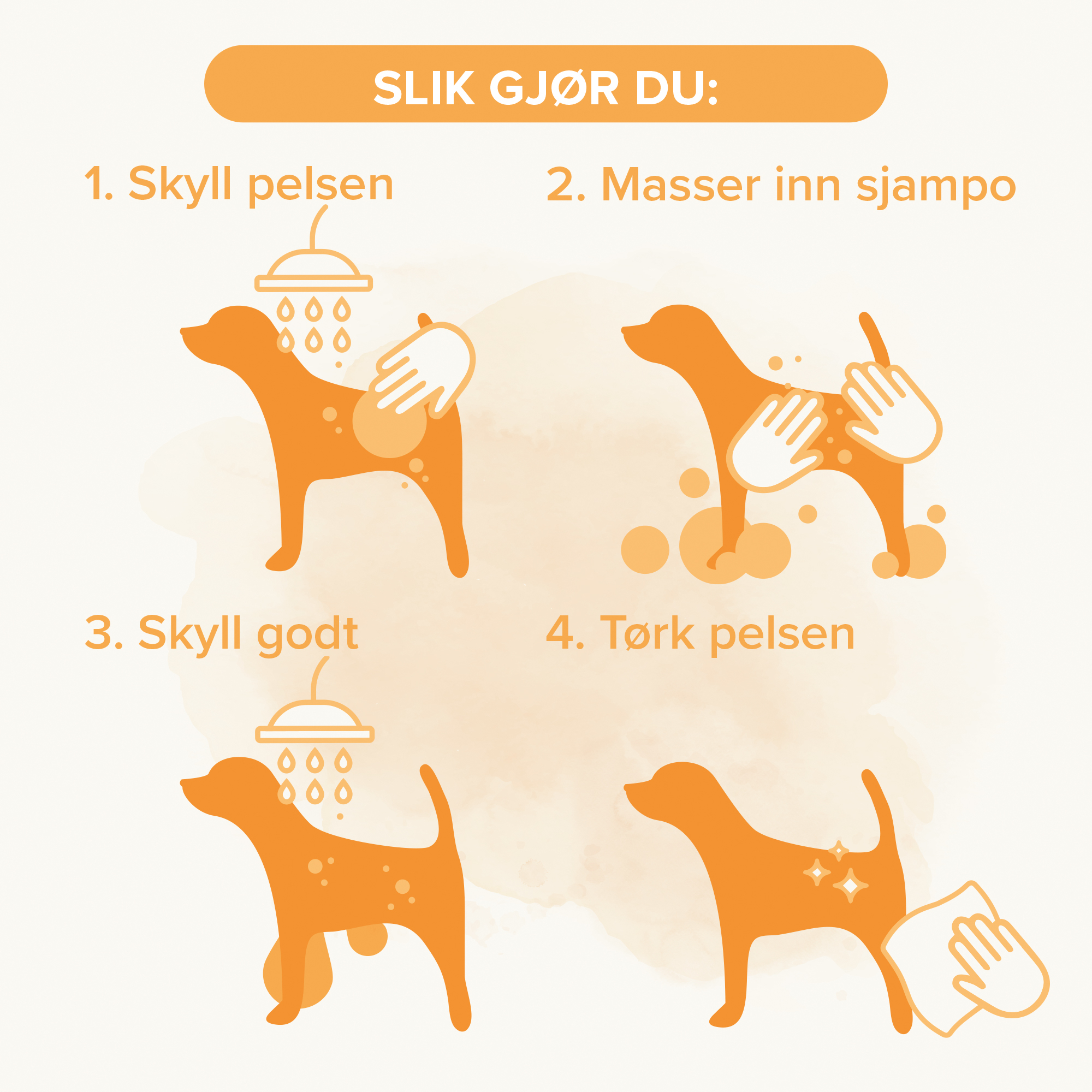 Beaphar Sjampo Brun pels