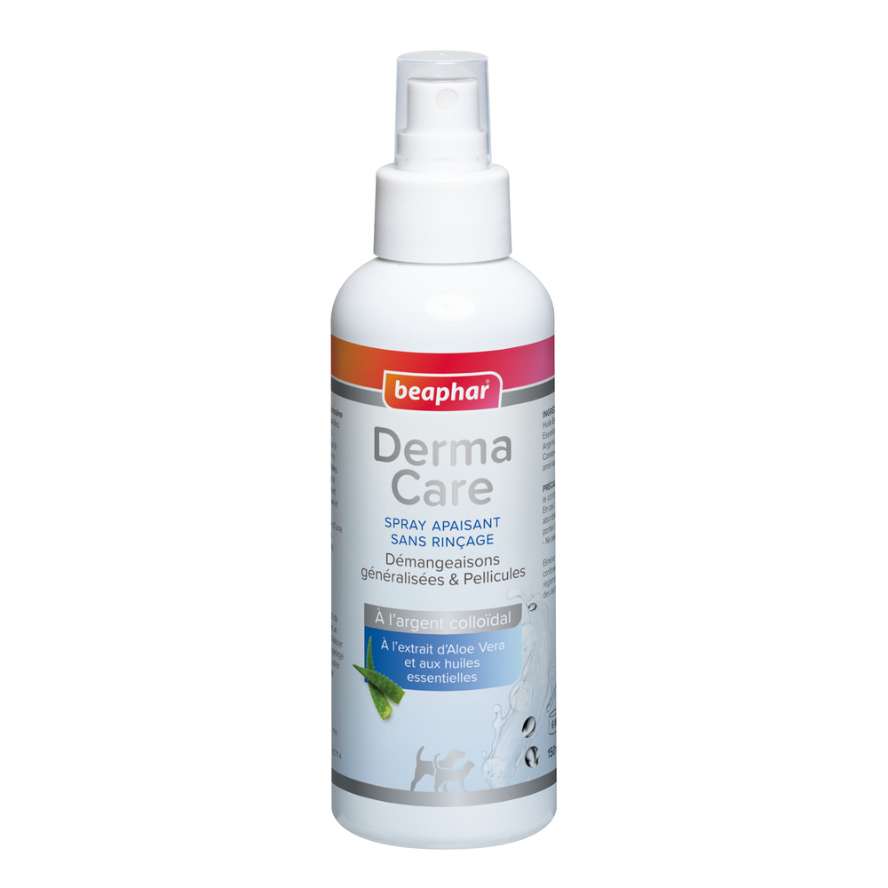 DermaCare, Spray apaisant sans rinçage pour chien et chat