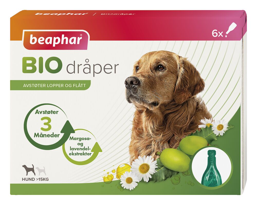 Beaphar Bio Spot-On M keskikokoinen koira