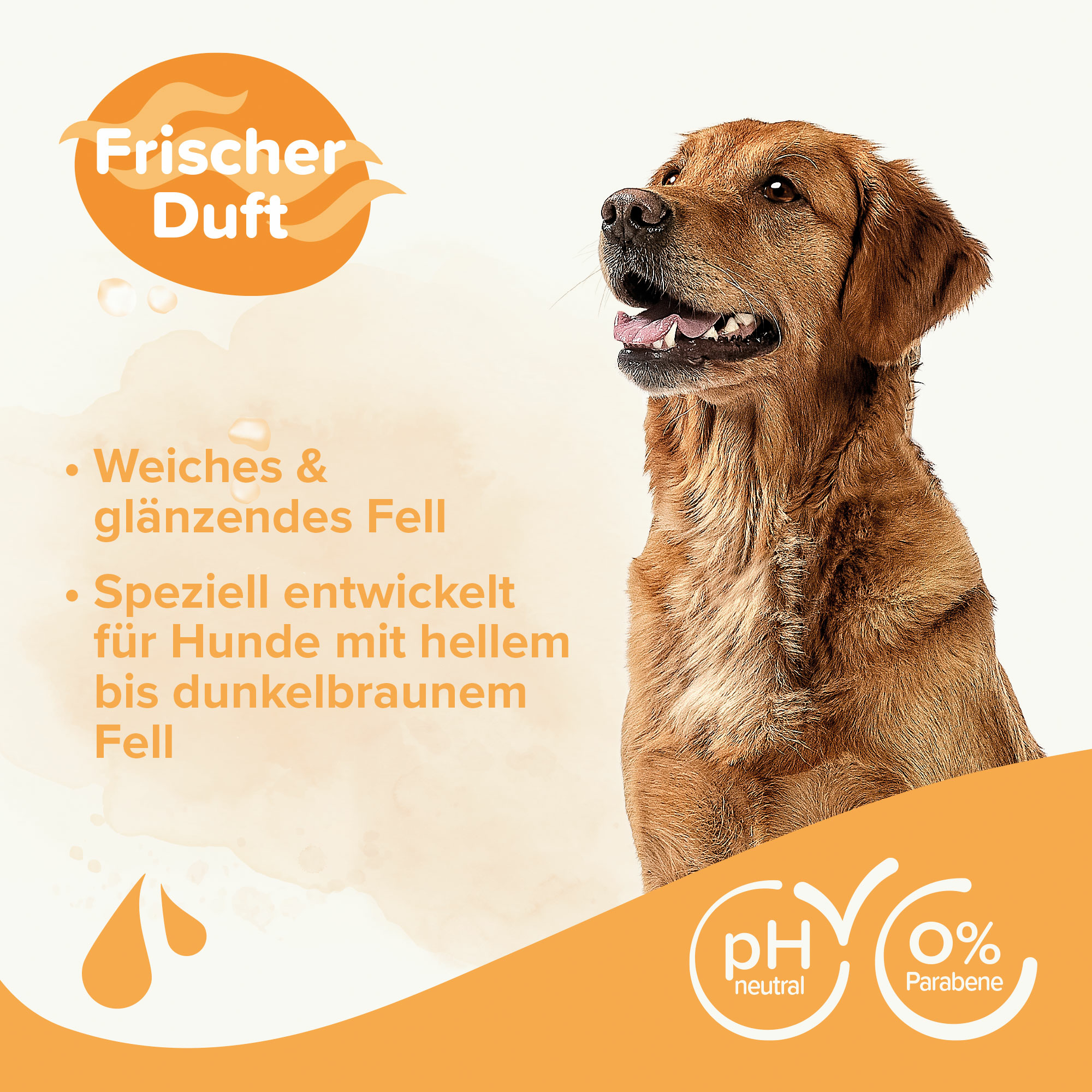Shampoo für Braunes Fell, 250ml