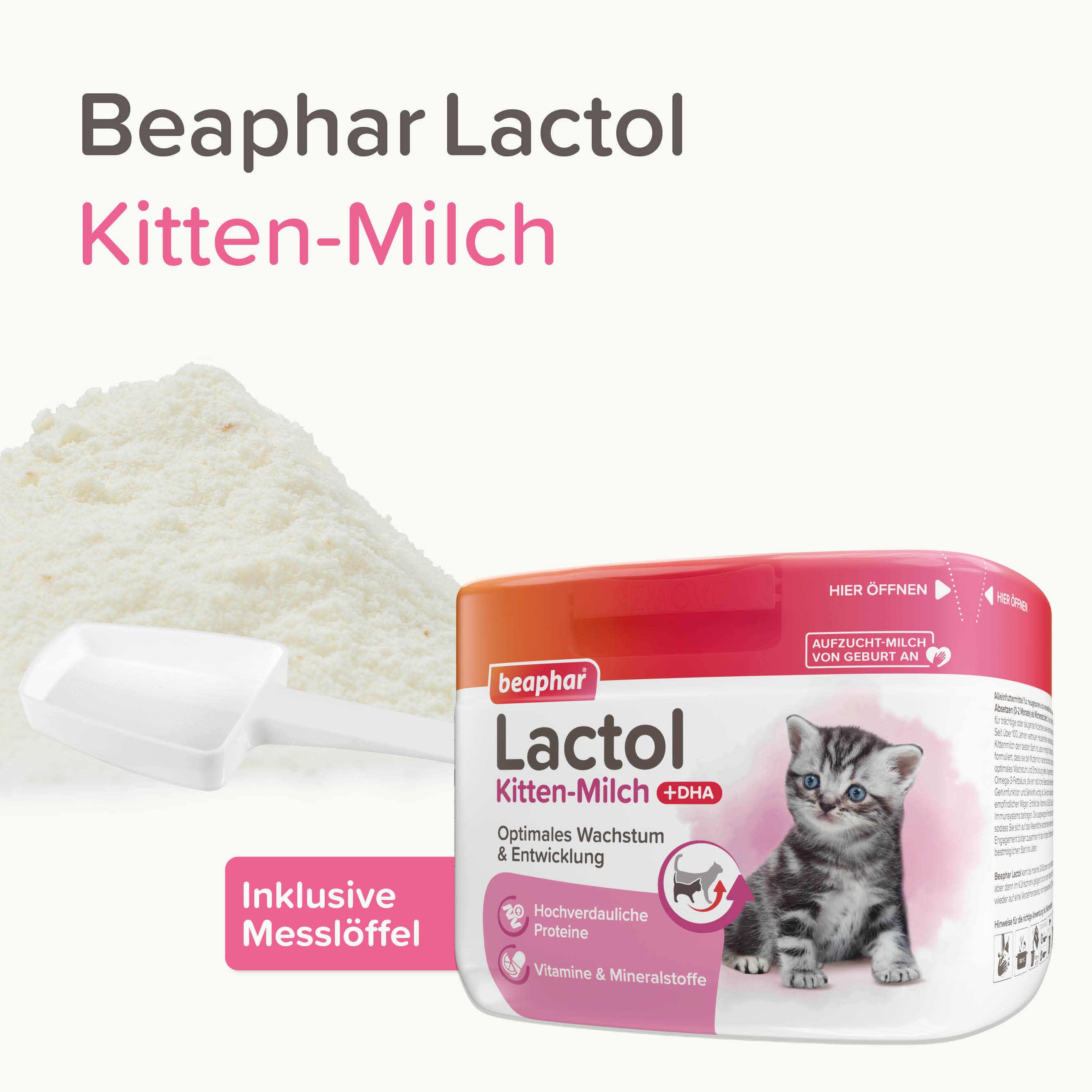 Lactol Aufzucht-Milch Katze, 250g