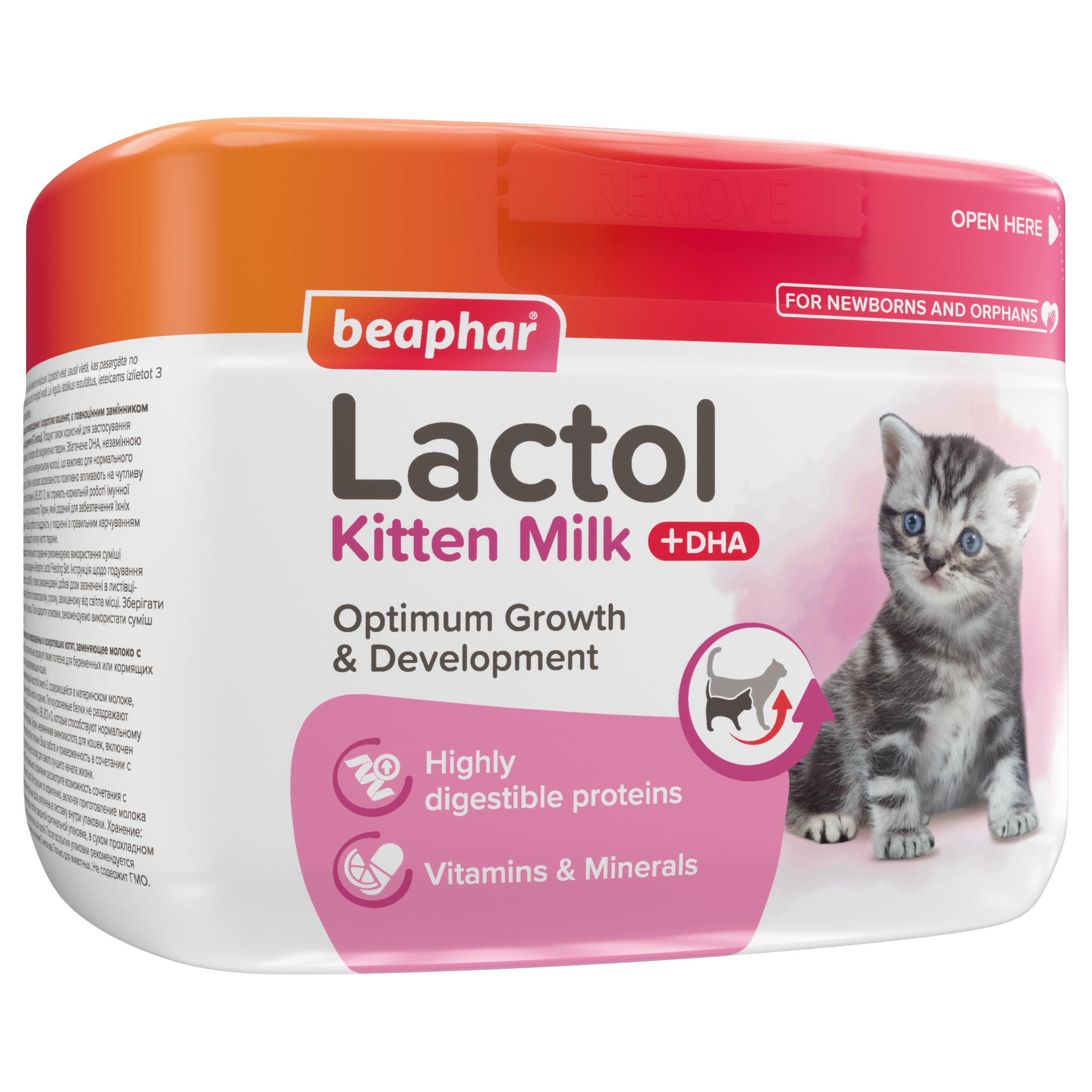 Unikátní náhražka mateřského mléka Lactol Kitty Milk