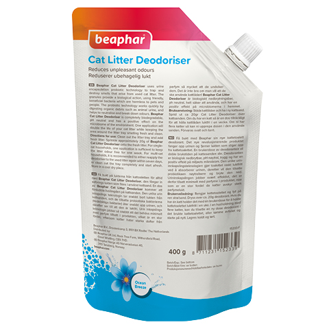 Beaphar Multi Fresh Cat Litter Deodoriser Ocean Breeze