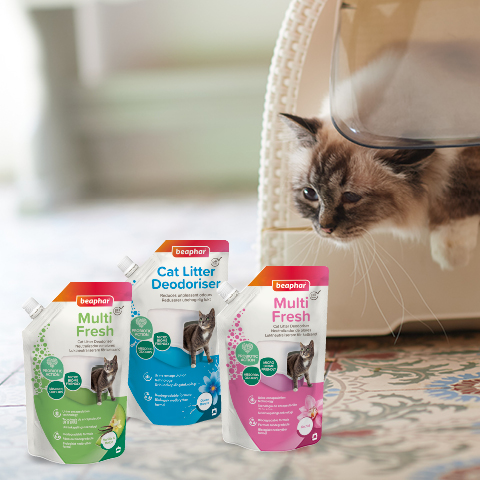 Beaphar Multi Fresh Cat Litter Deodoriser Ocean Breeze