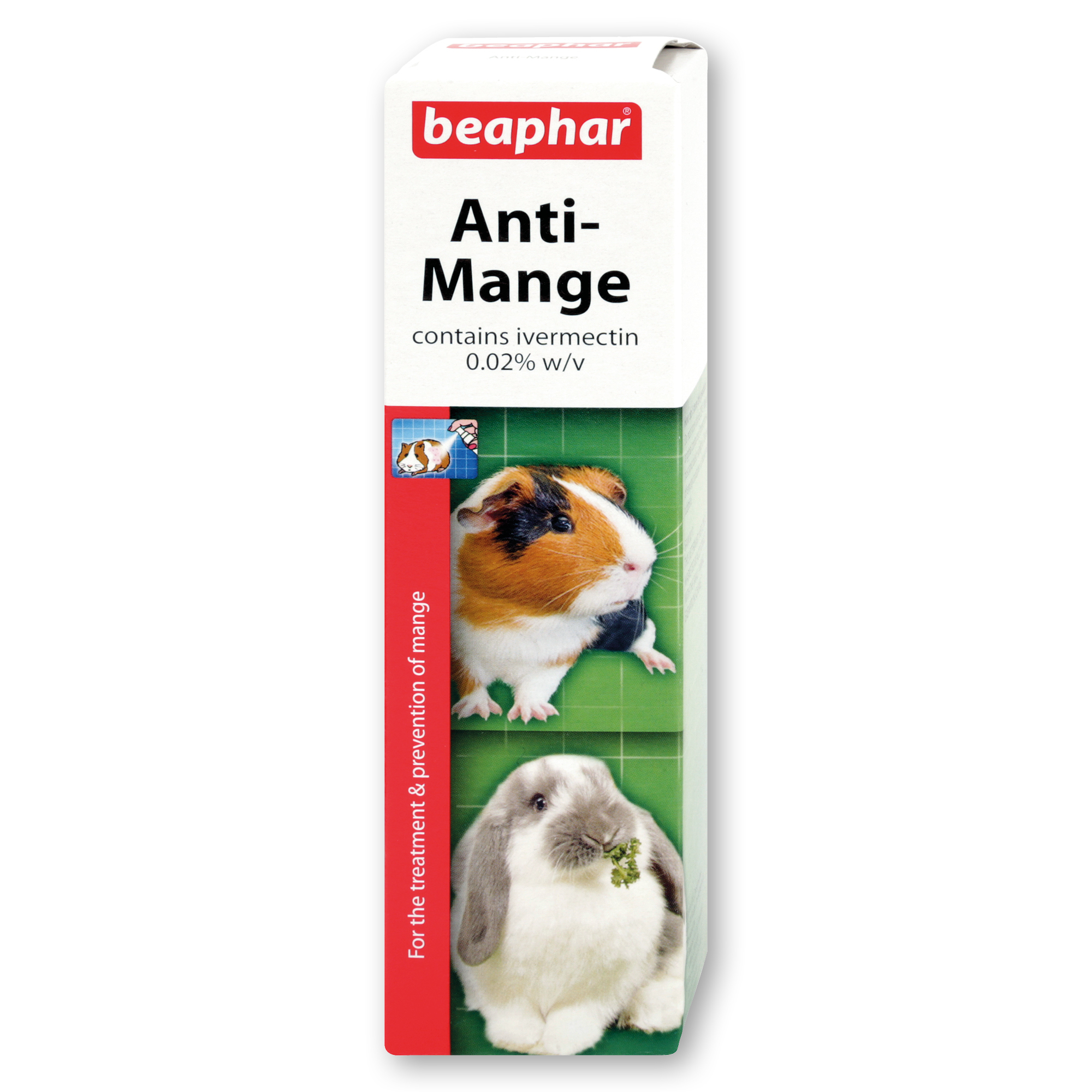 Beaphar Anti-Mange Spray for Rabbits, Guinea Pigs and Rats, 75ml