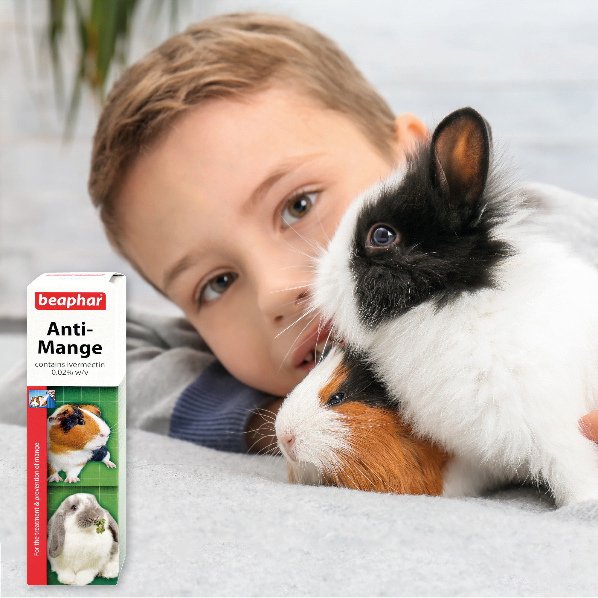 Beaphar Anti-Mange Spray for Rabbits, Guinea Pigs and Rats, 75ml