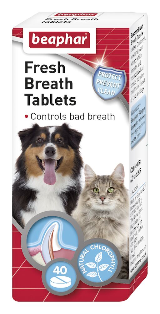Beaphar Fresh Breath Tablets for Cats & Dogs
