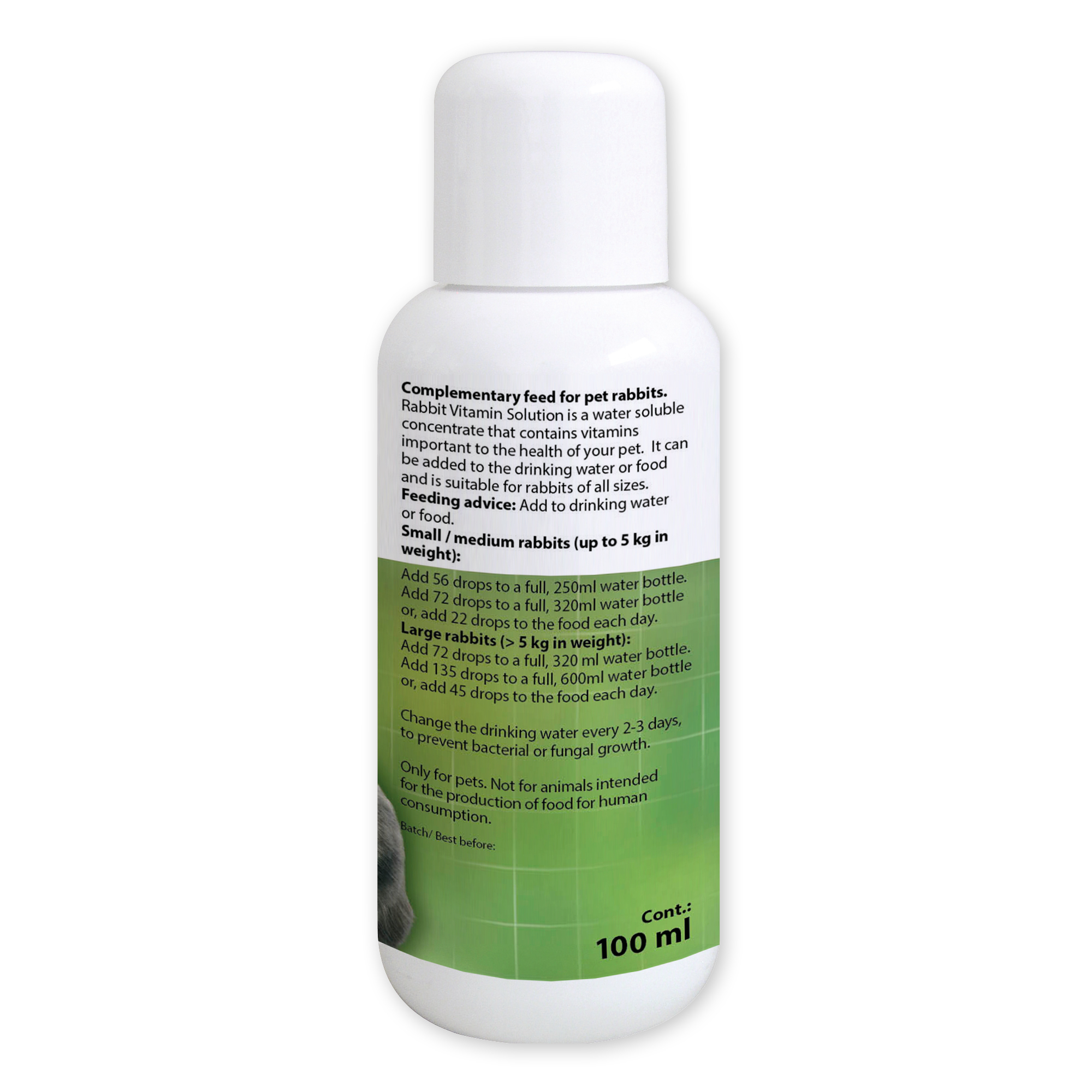 Beaphar Multi-Vitamin Supplement for Rabbits, 100ml