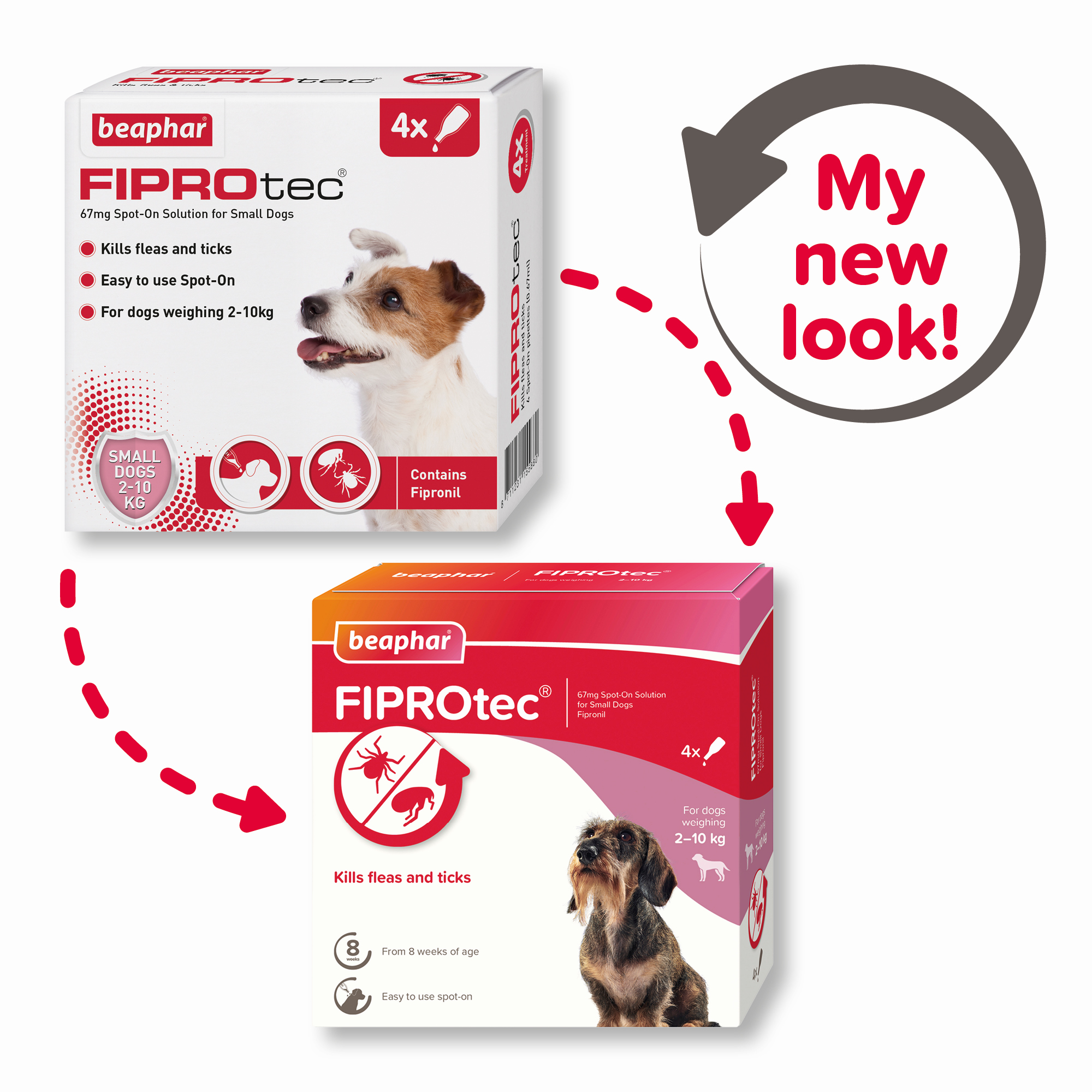 Beaphar FIPROtec® Spot-On Small Dog