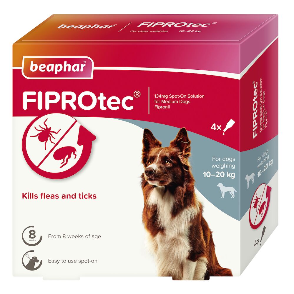 Beaphar FIPROtec® Spot-On Medium Dog