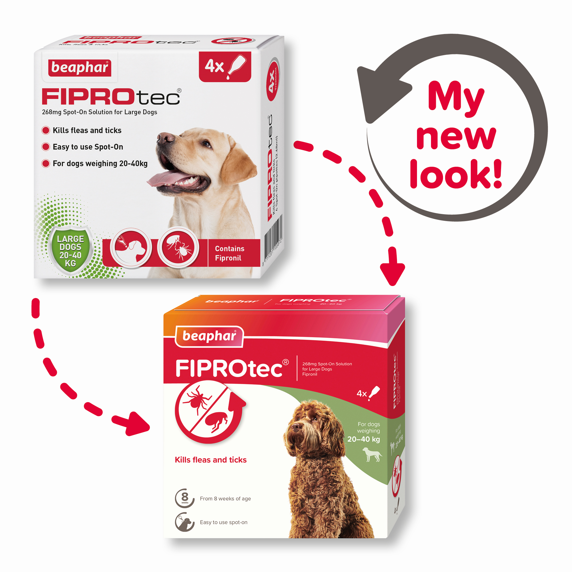 Beaphar FIPROtec® Spot-On Large Dog