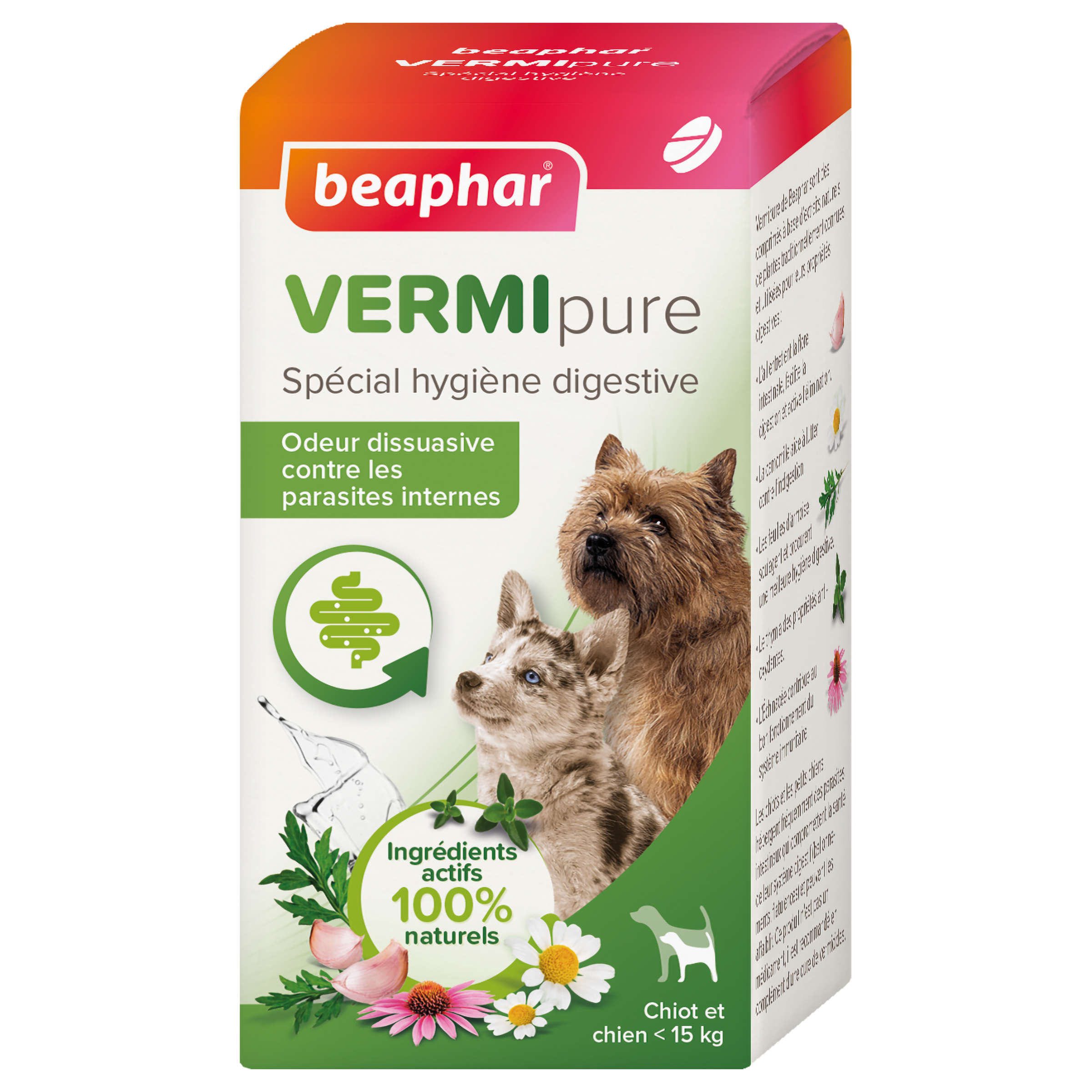 Vermipure, Comprimés pour chiot et petit chien (< 15kg)
