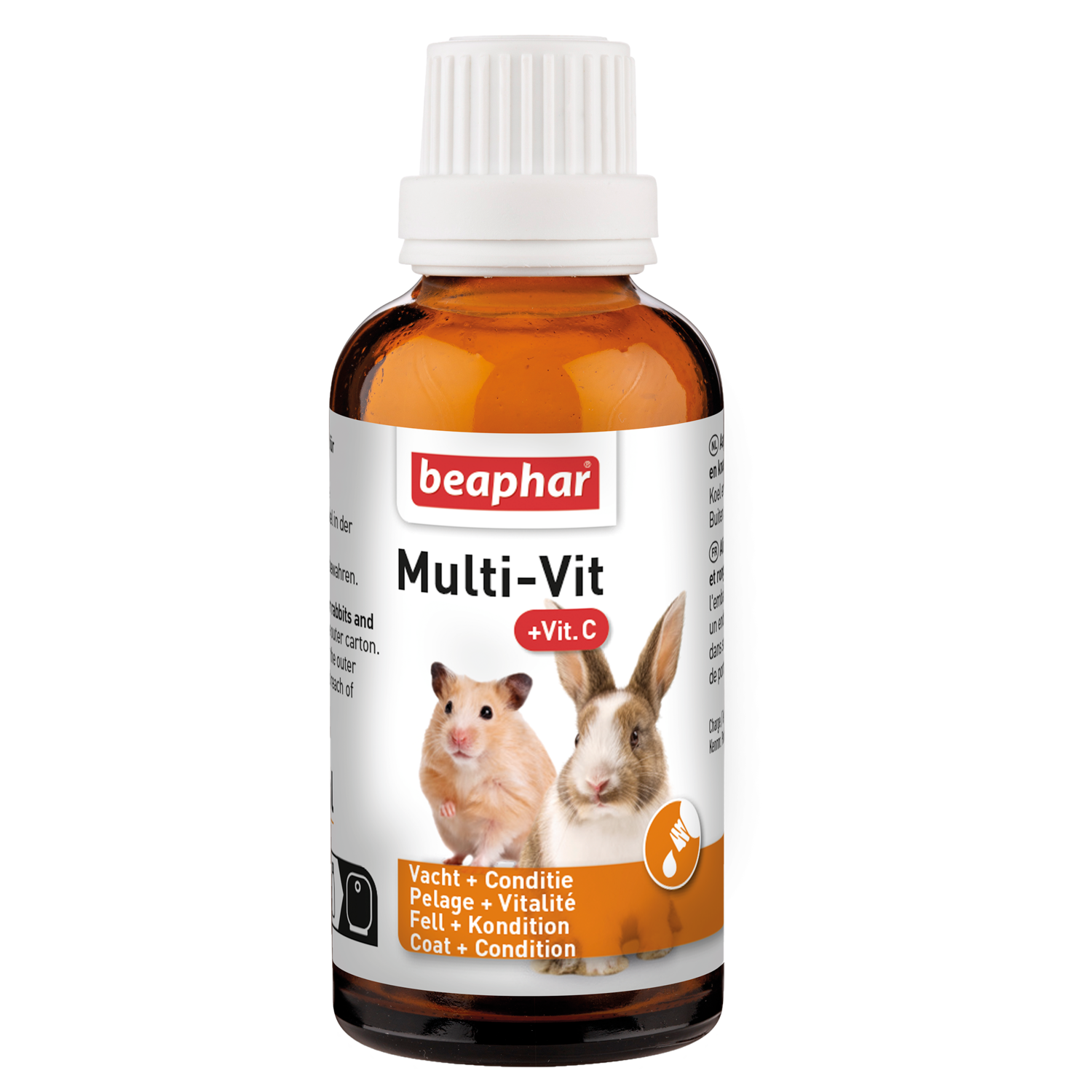 VITAMIN DROPS + VIT.C 50ML - preparat witaminowy dla królików i gryzoni
