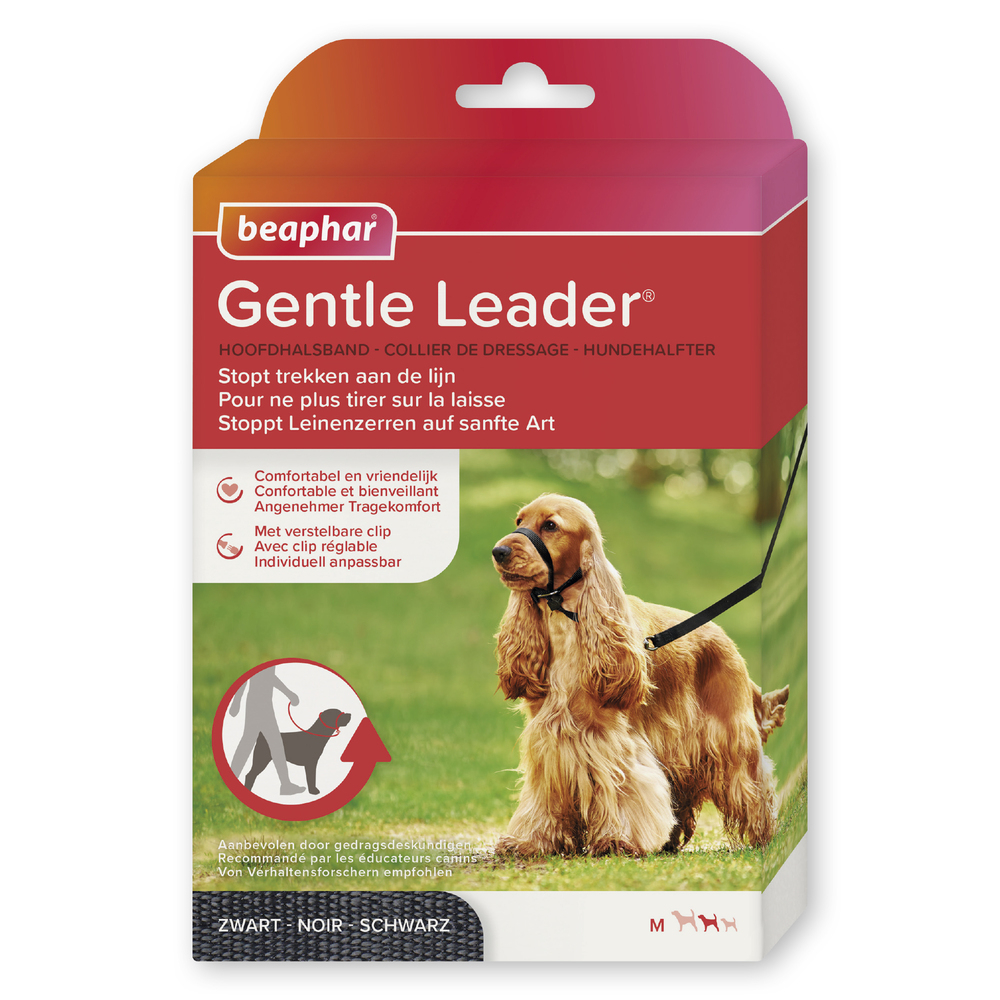 Gentle Leader, collier de dressage pour chien (M)