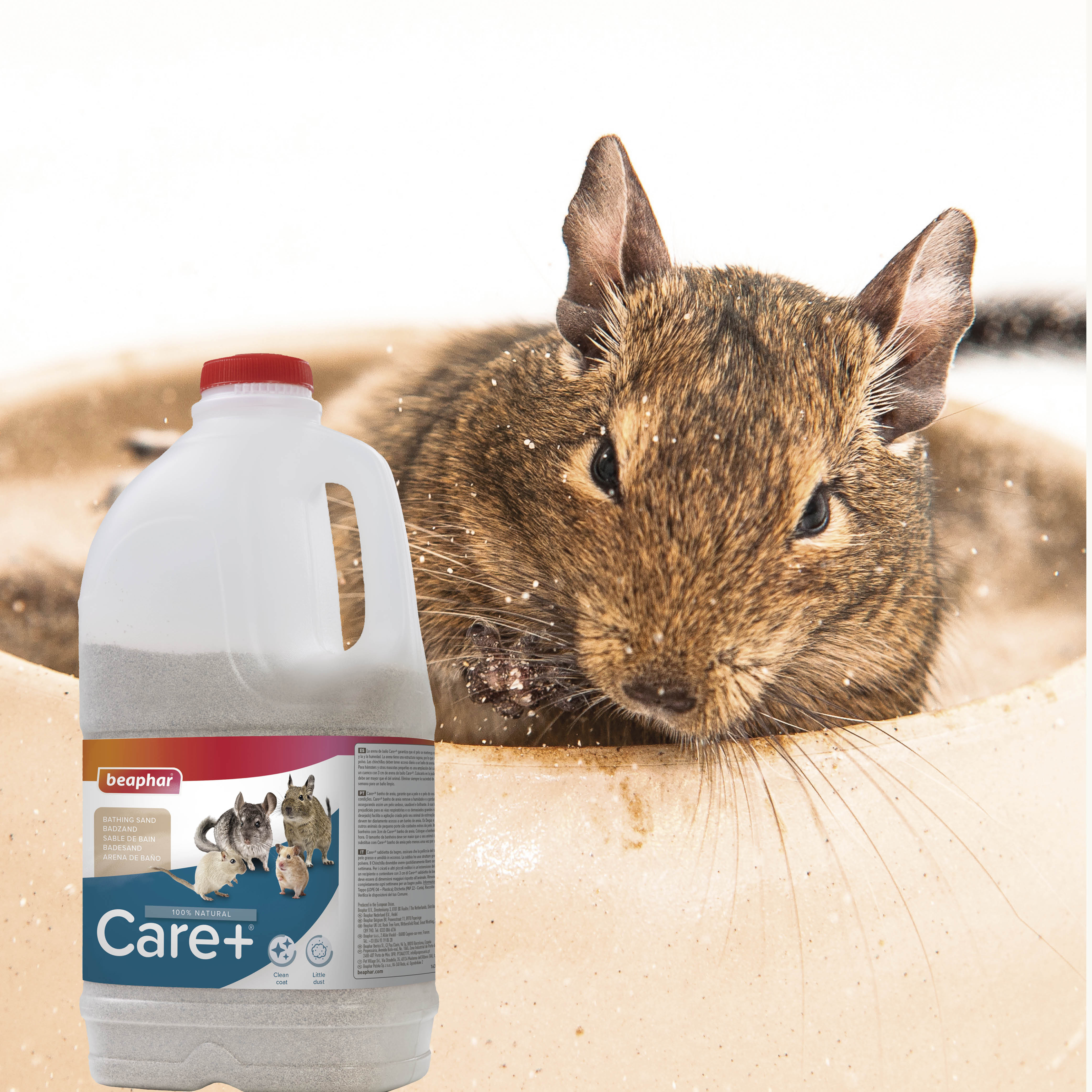 Beaphar Care+ Badesand, 1,3 kg